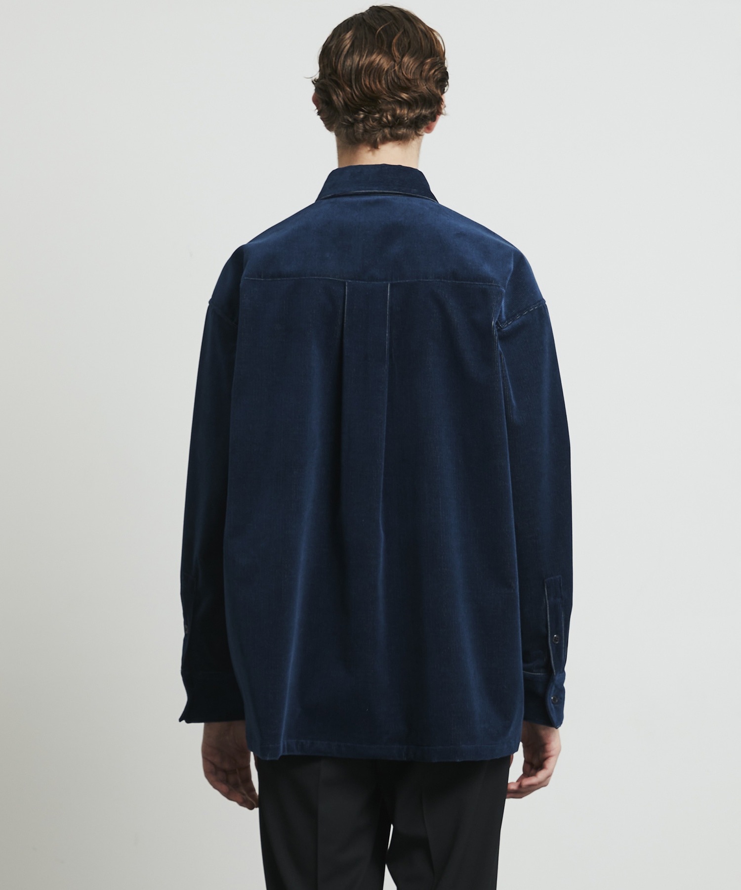 WOOL CORDUROY ロングスリーブシャツ