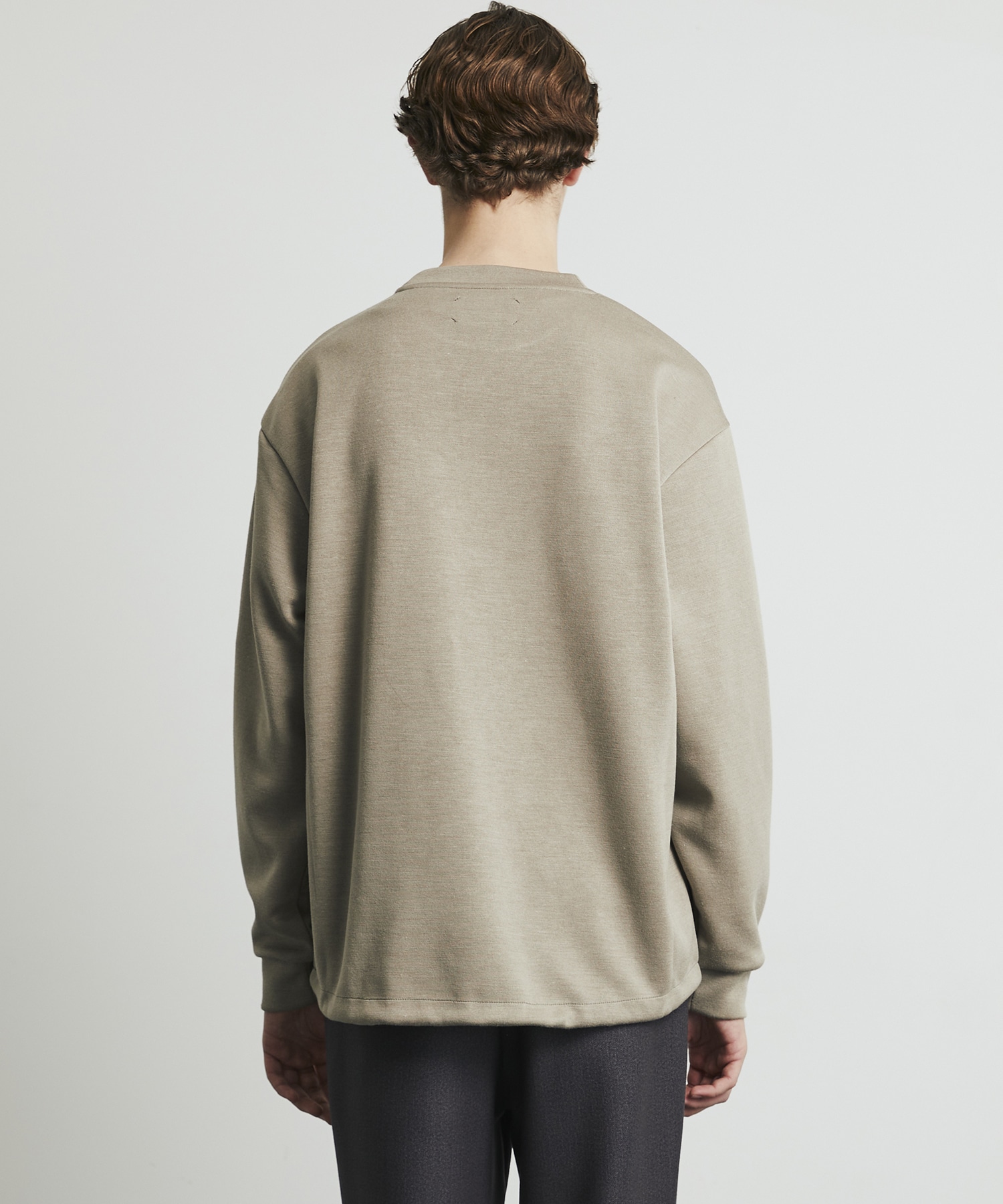 Naia Wool Double Knit Pullover