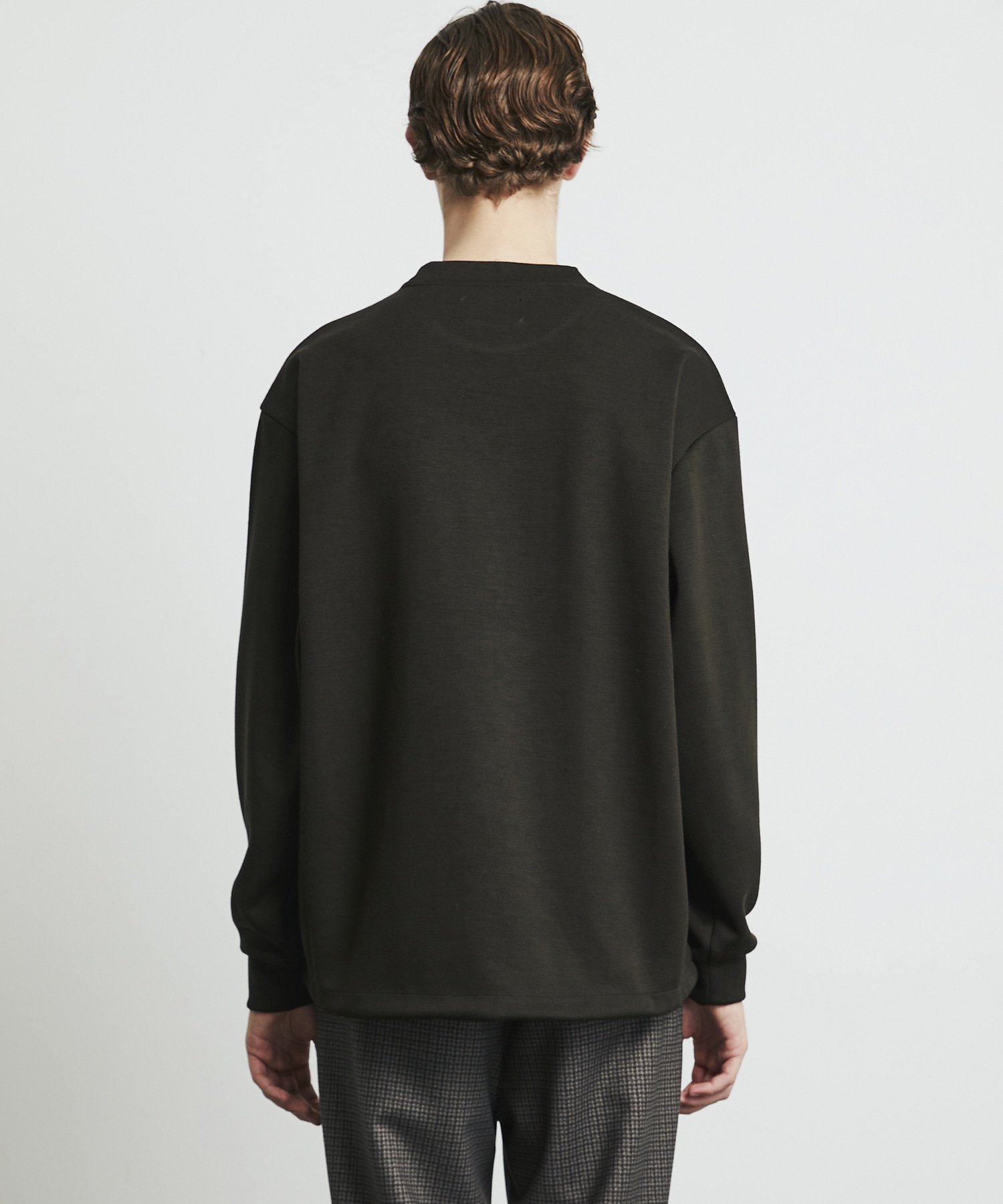 Naia Wool Double Knit Pullover