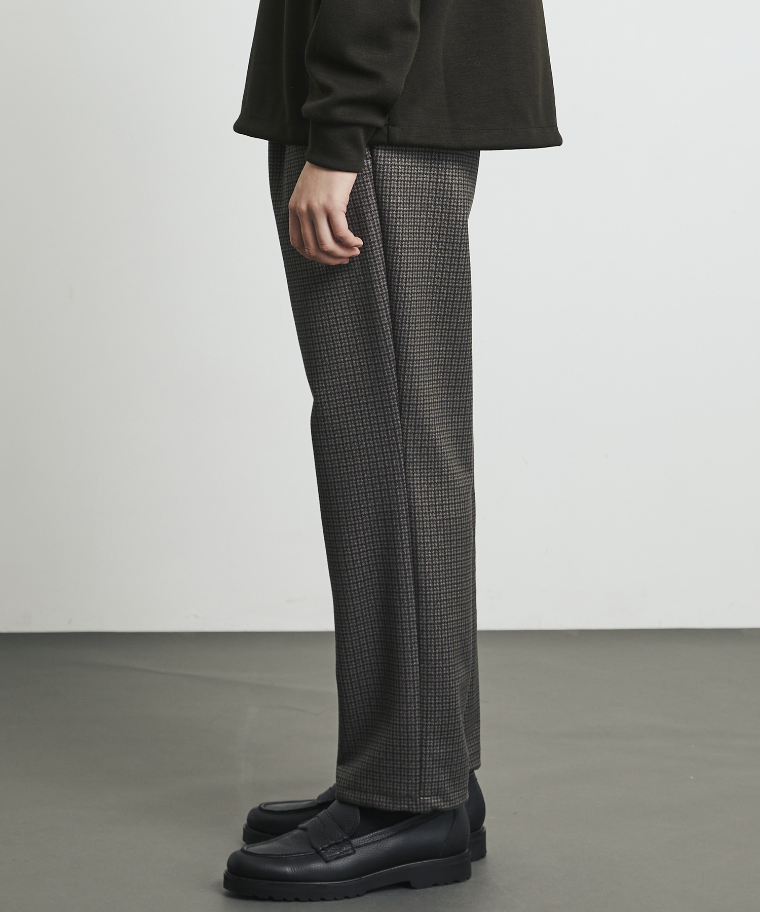 〈WEB限定｜残りわずか〉＋3.6℃ダウンファブリックイージーパンツ