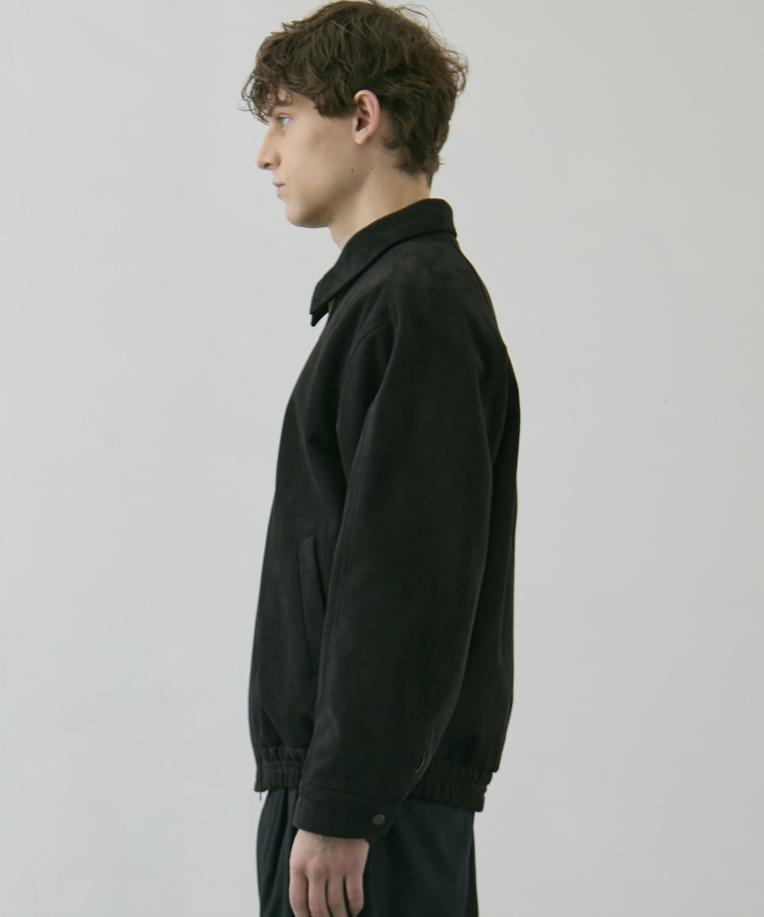 〈WEB限定｜先行予約〉LEATHER TEX SUEDE FLIGHT JACKET