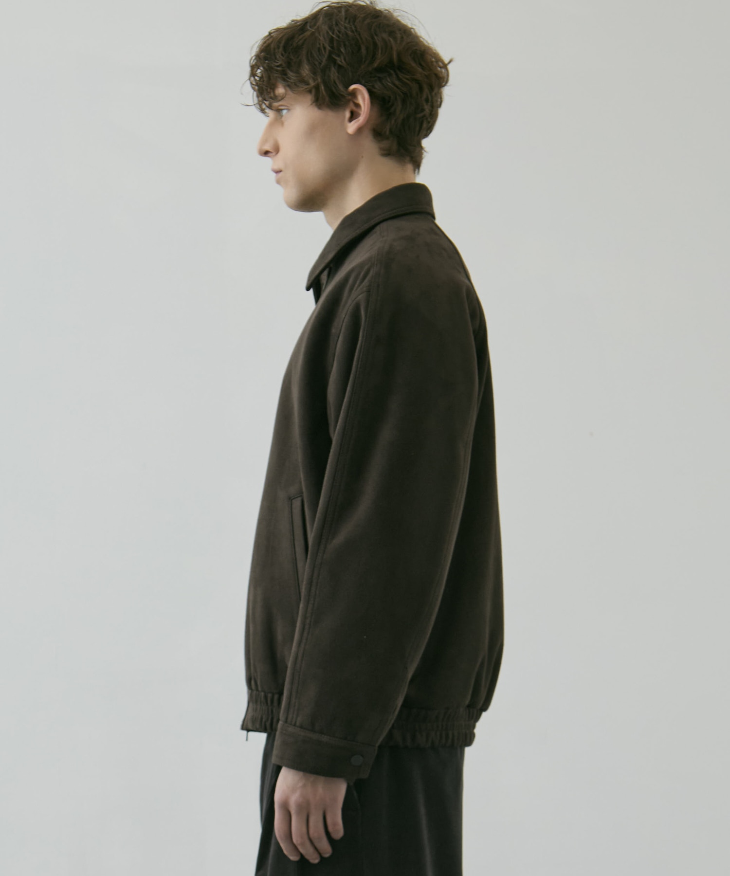 〈WEB限定｜先行予約〉LEATHER TEX SUEDE FLIGHT JACKET