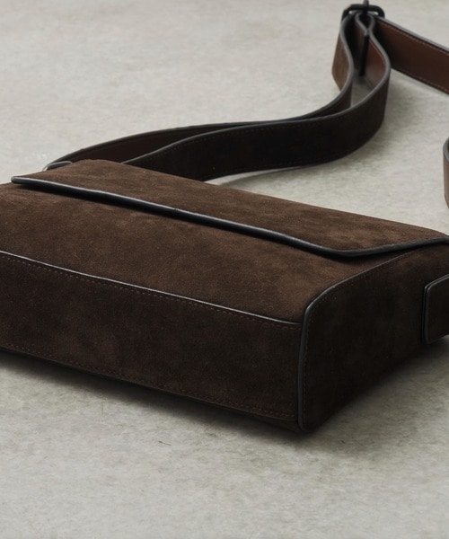SUEDE SHOULDER BAG