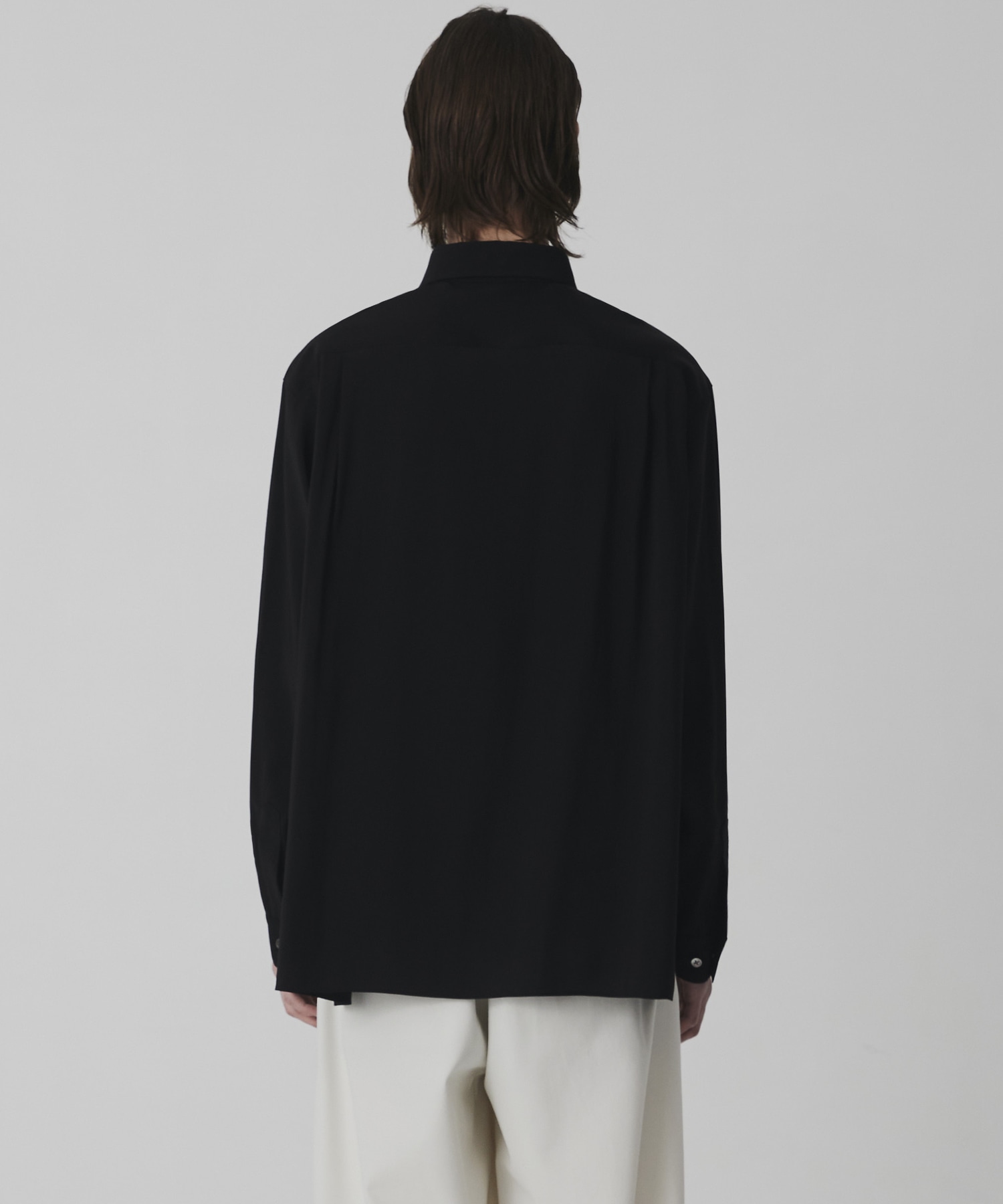 〈WEB限定〉フィブリルレーヨン リラックスシャツ