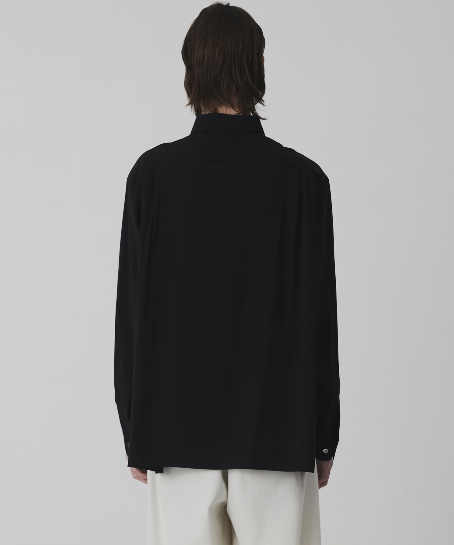 〈2026SS｜WEB限定〉フィブリルレーヨン リラックスシャツ