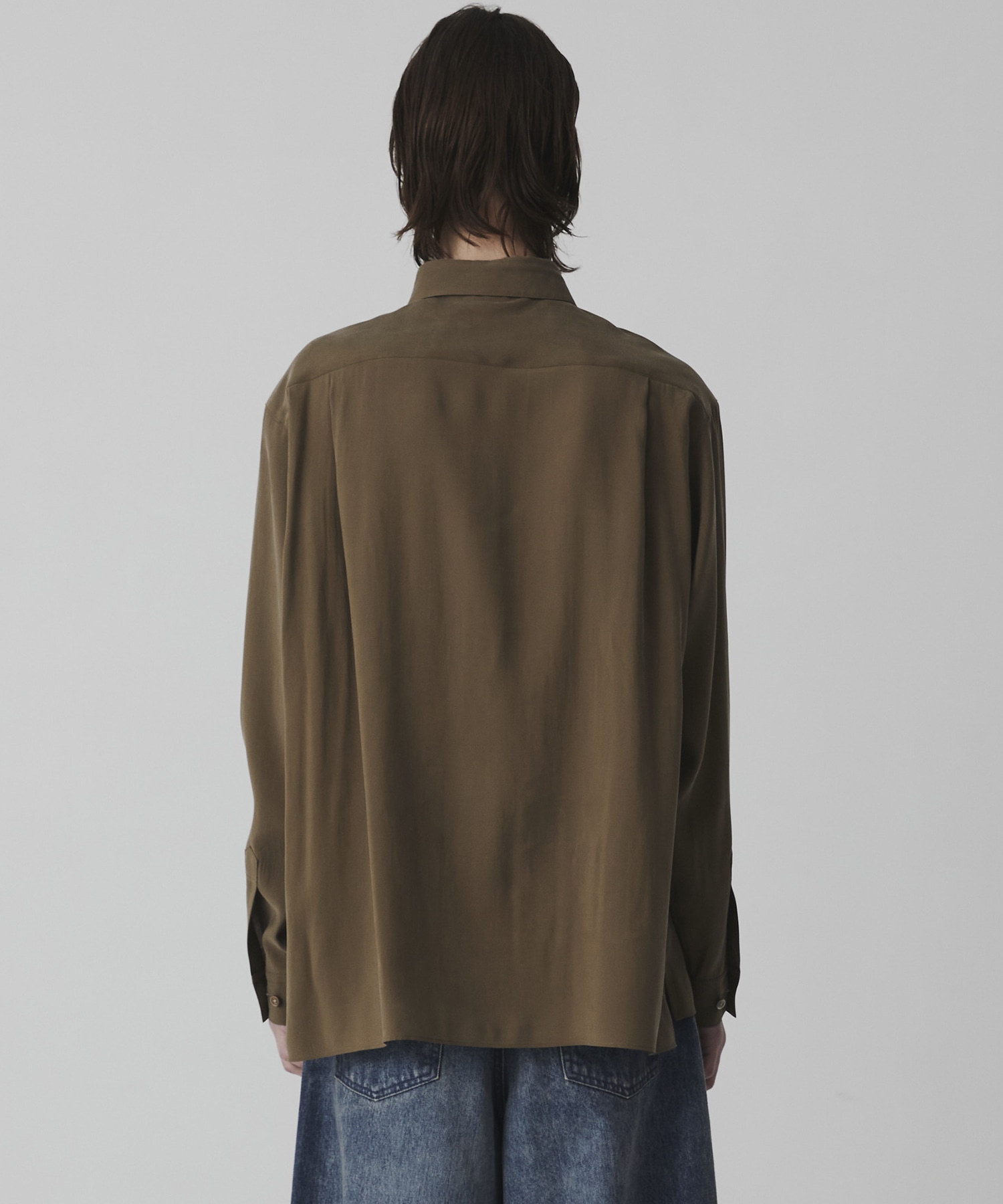 〈2026SS｜WEB限定｜限定7着〉フィブリルレーヨン リラックスシャツ