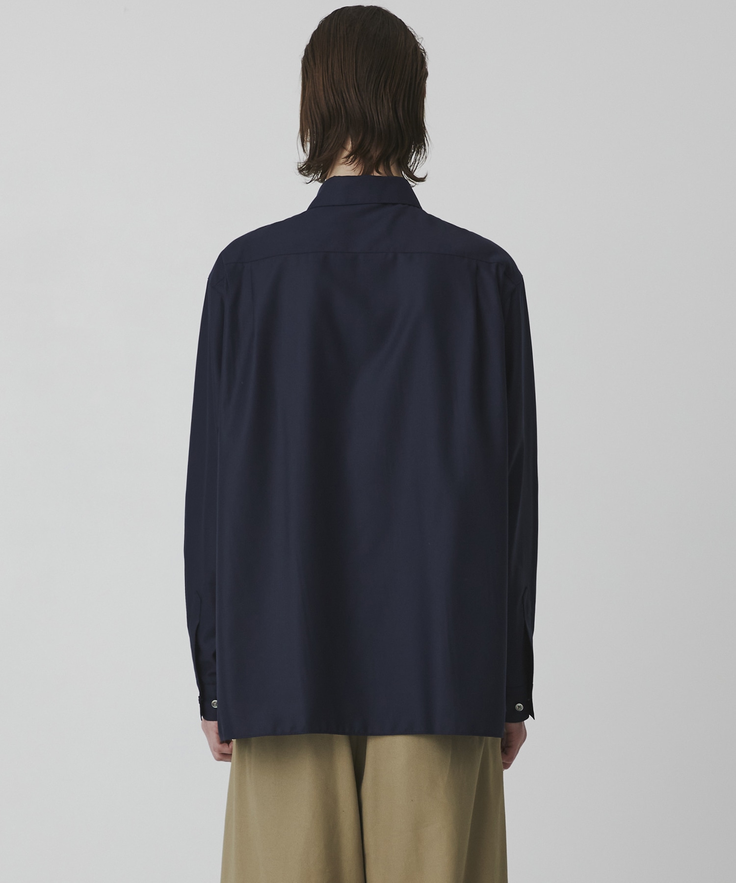 〈WEB限定｜残りわずか〉DRY RAYON  リラックスシャツ