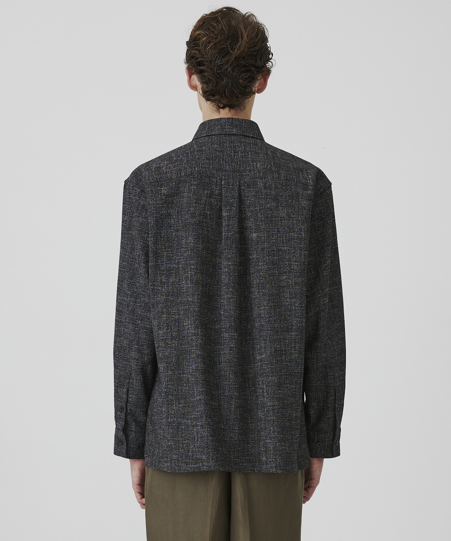 ライトツイード ロングスリーブシャツ