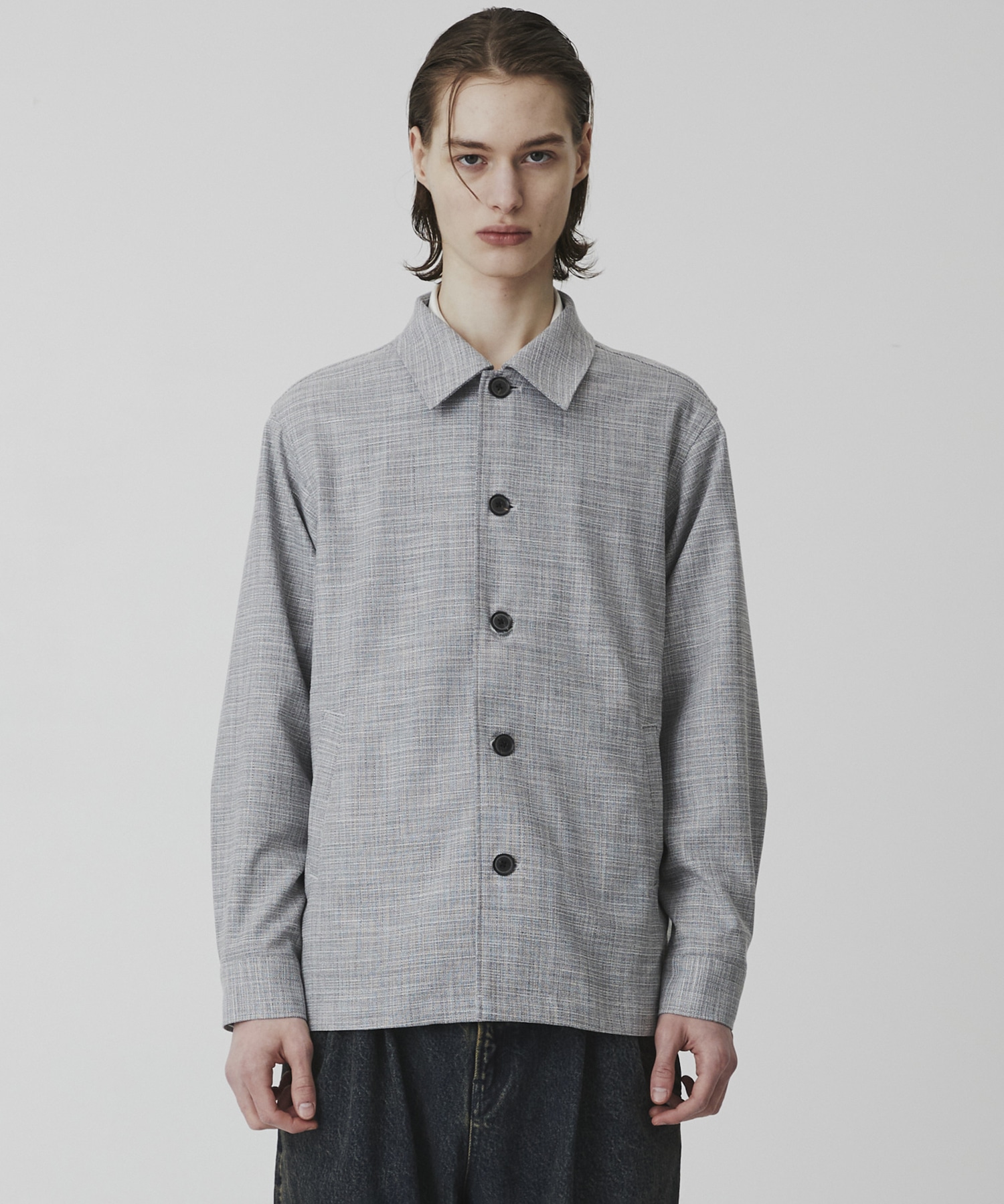 〈2026SS〉Slab Tweed カバーオール