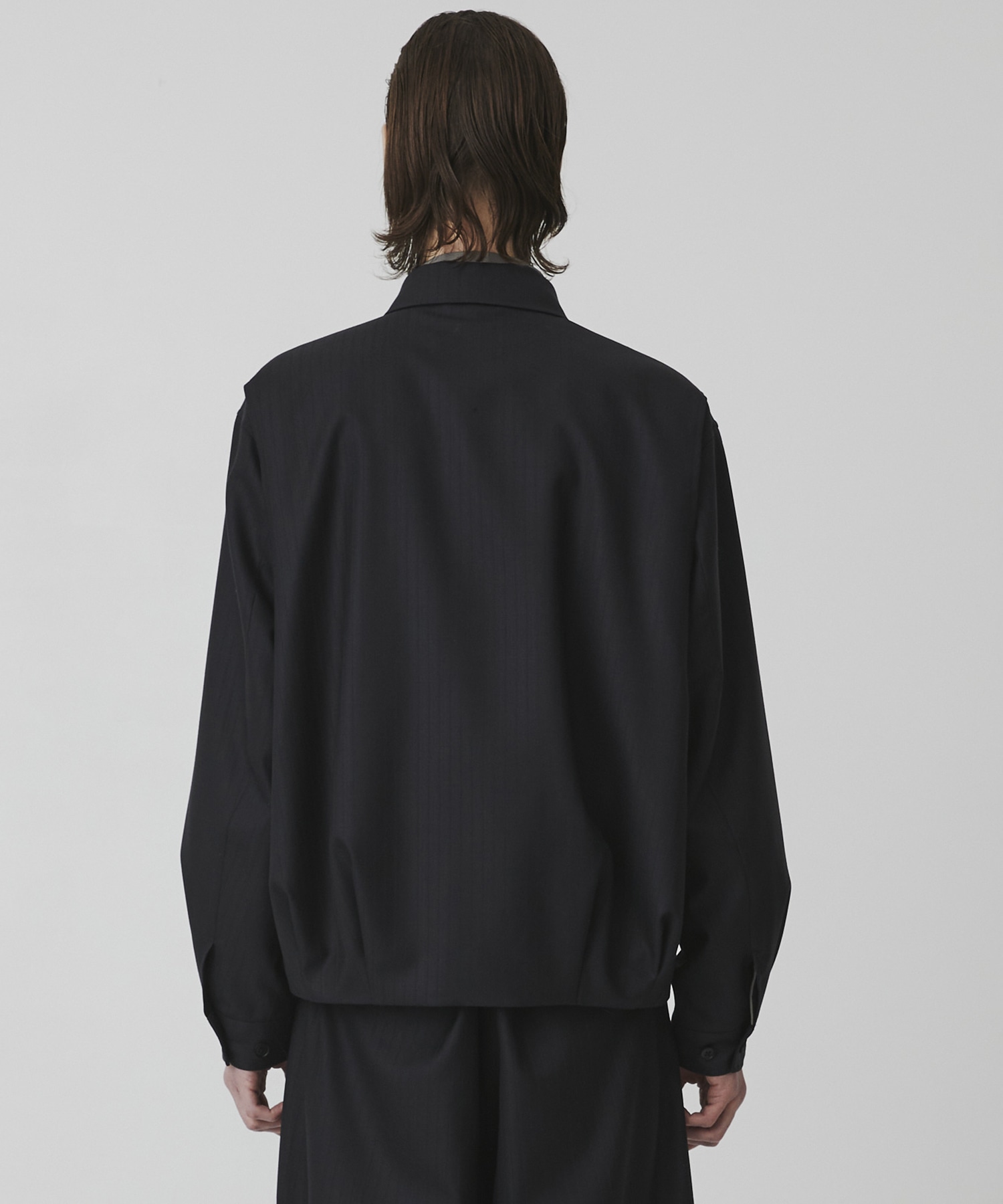 〈2026SS〉RWS CHUBUT WOOL バルーンジップブルゾン