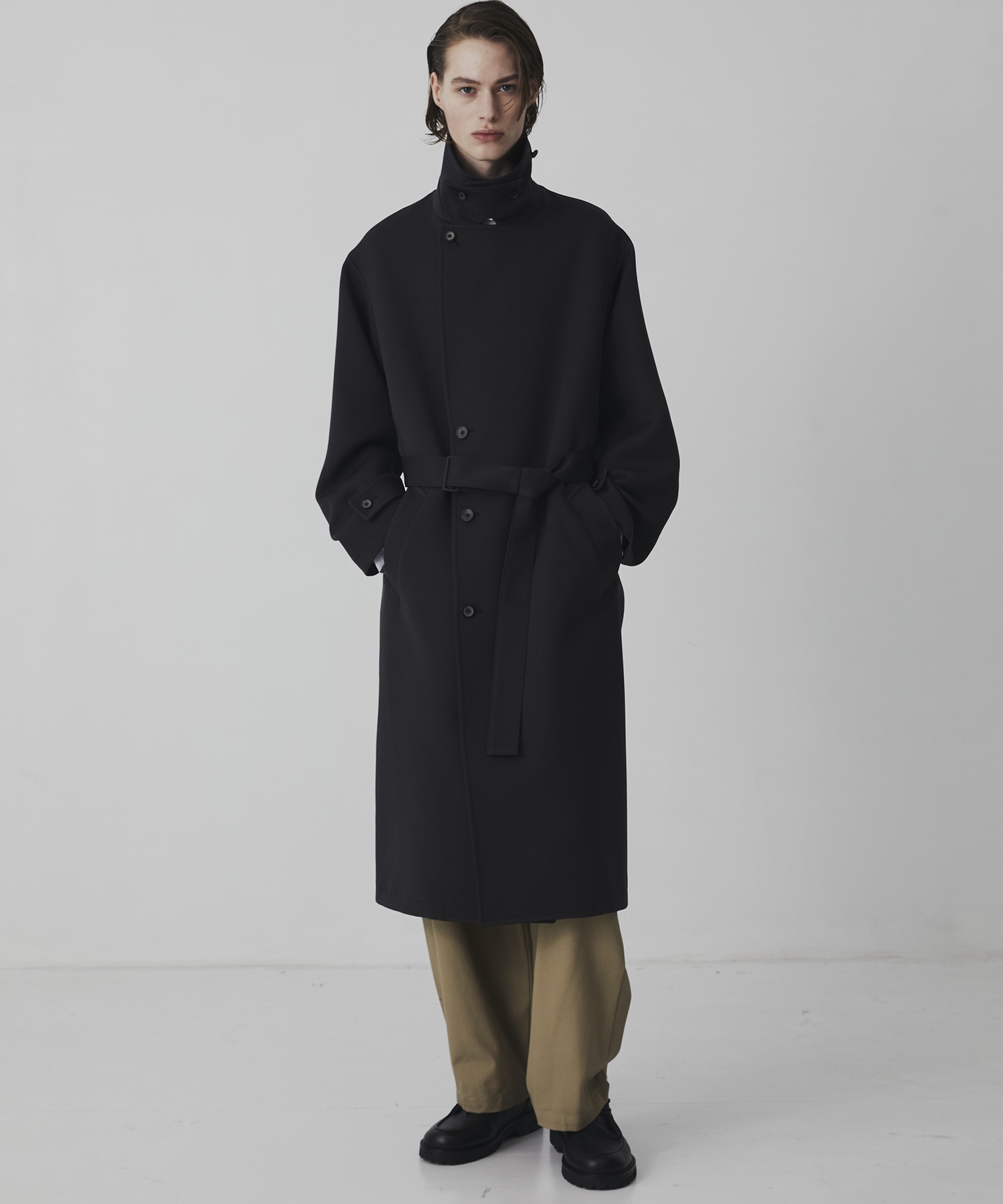 〈2026SS〉Three Weave 2way スタンドコート