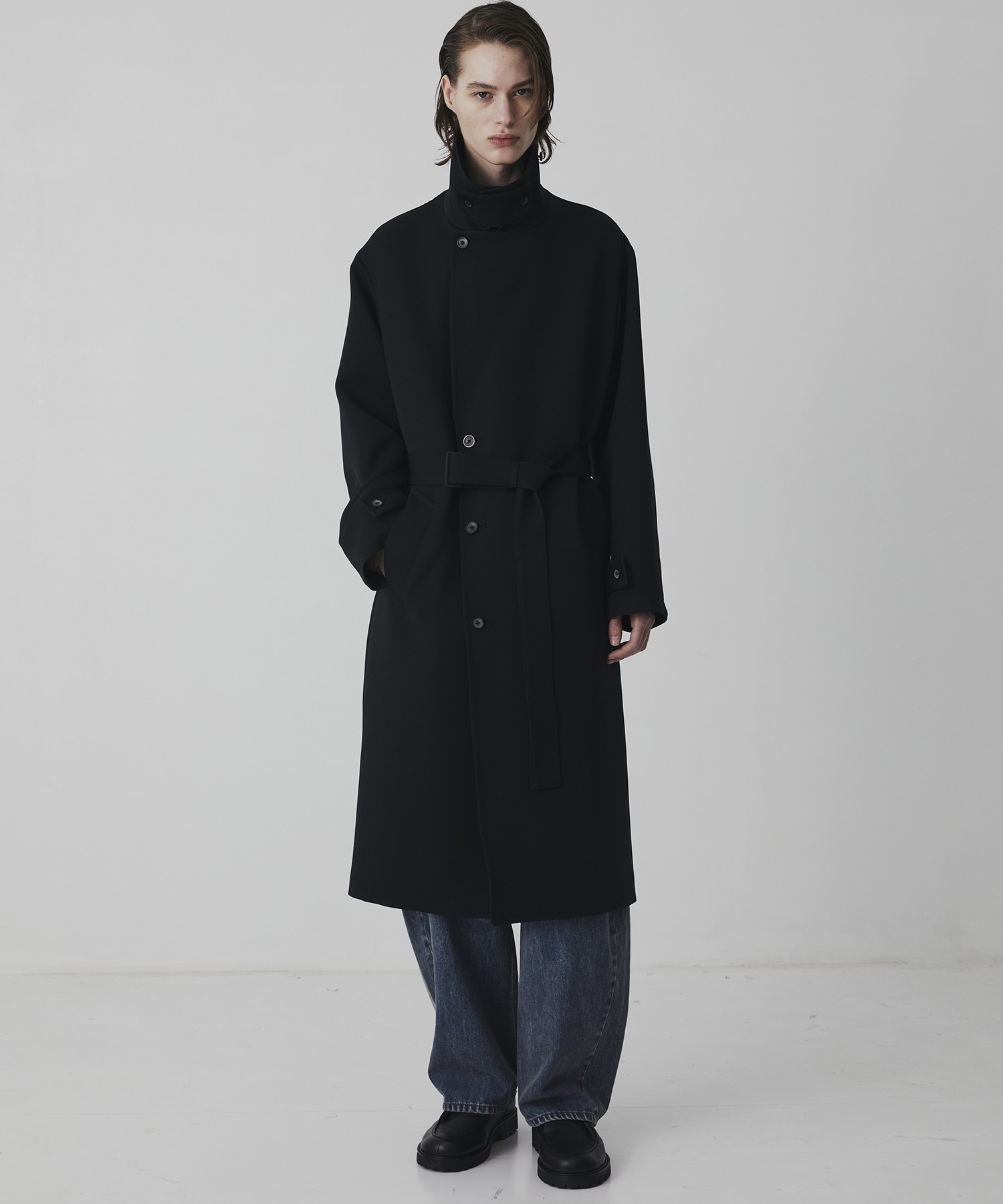 〈2026SS〉Three Weave 2way スタンドコート