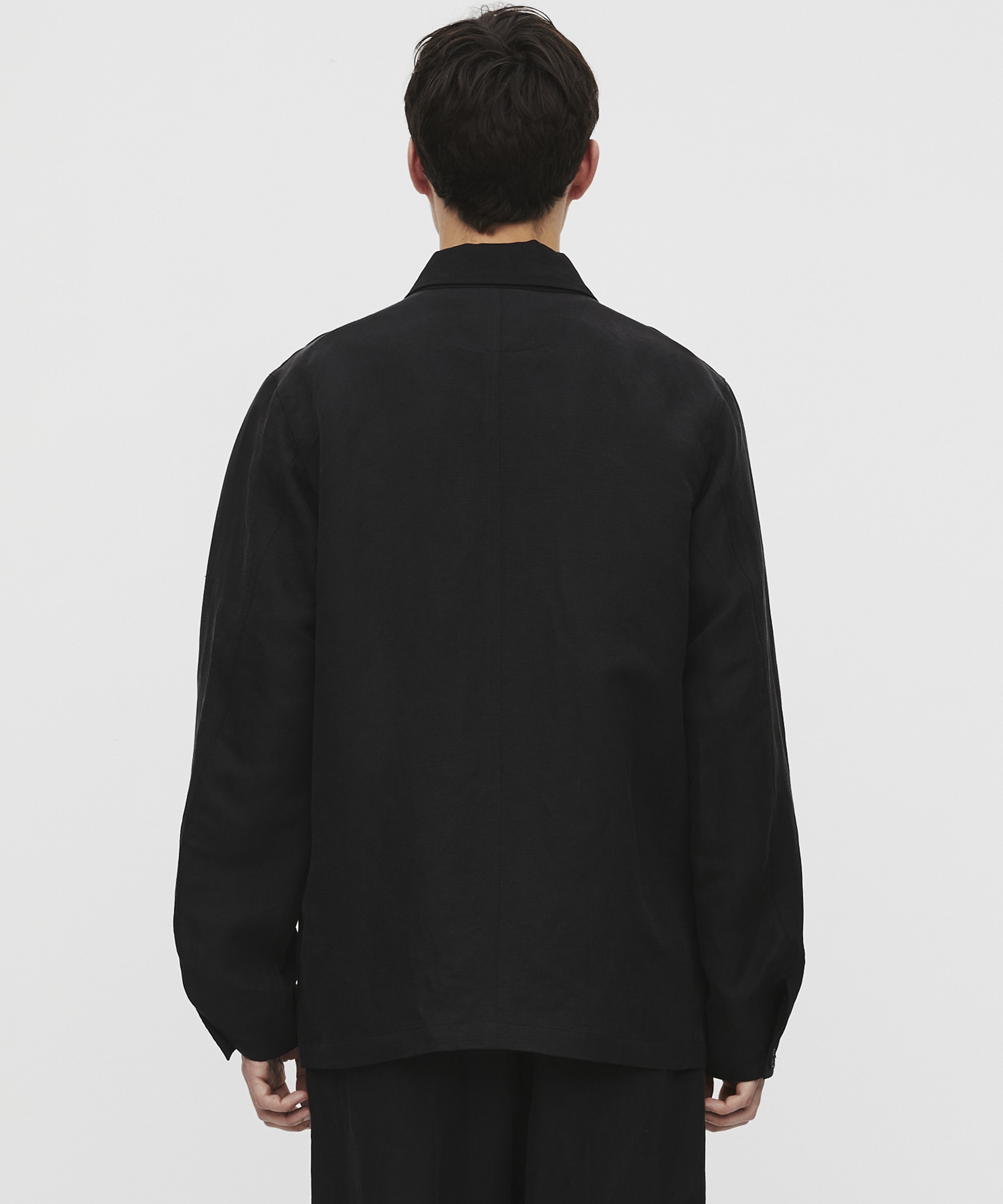 〈残りわずか｜再入荷なし〉VINTAGE SILK LINEN カバーオール