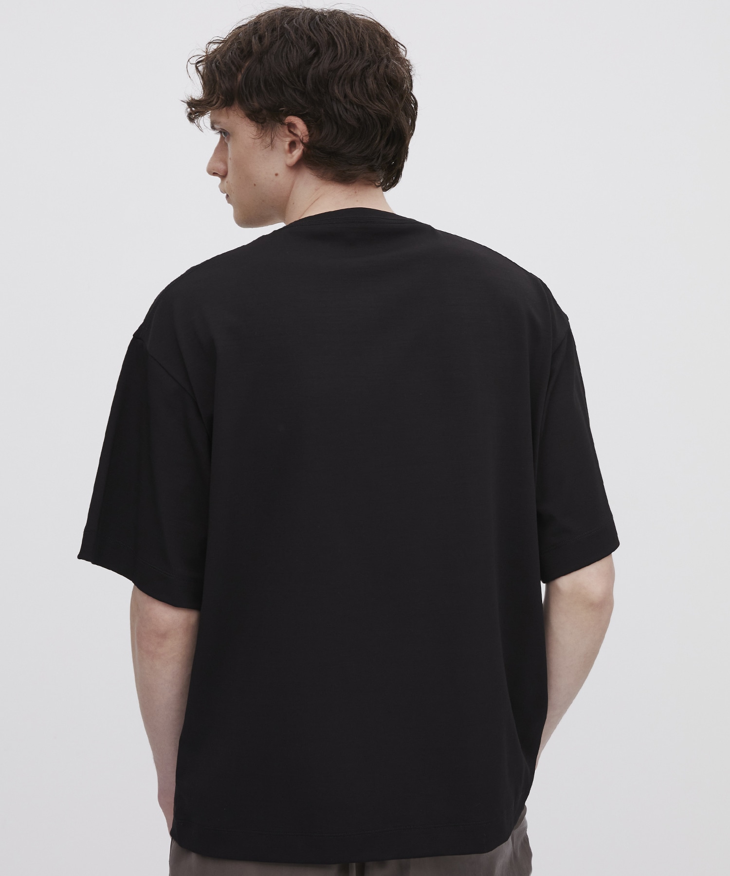 Super 140's ウールテクノラマ リラックスTシャツ