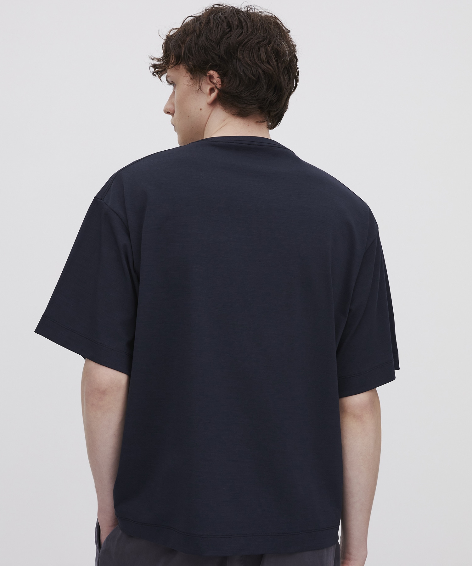 Super 140's ウールテクノラマ リラックスTシャツ