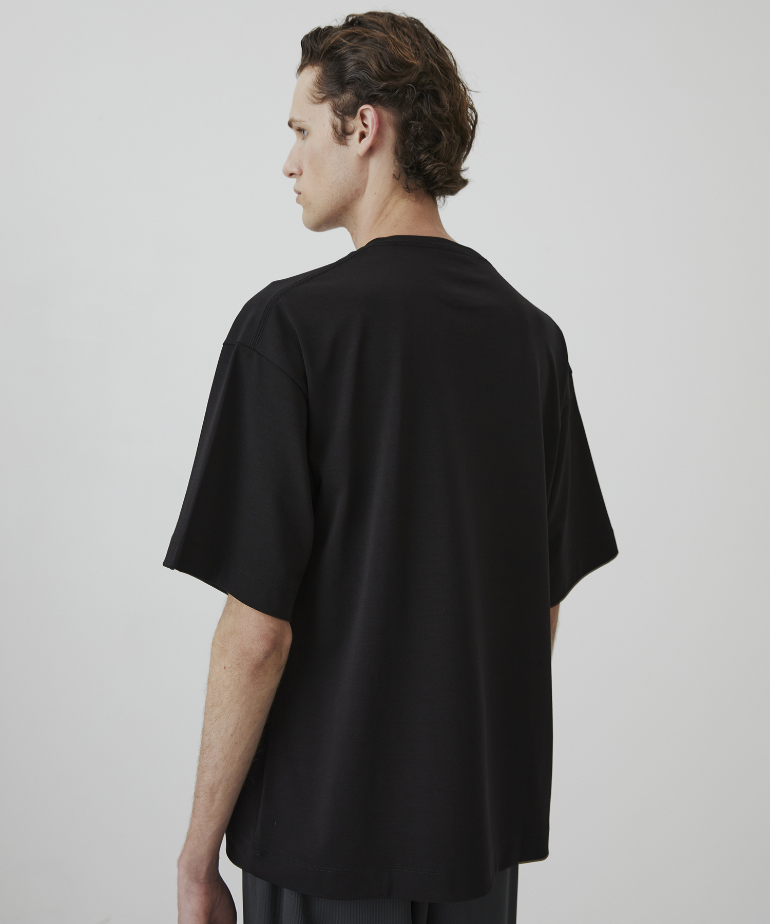 Super 140s ウールテクノラマ リラックスTシャツ