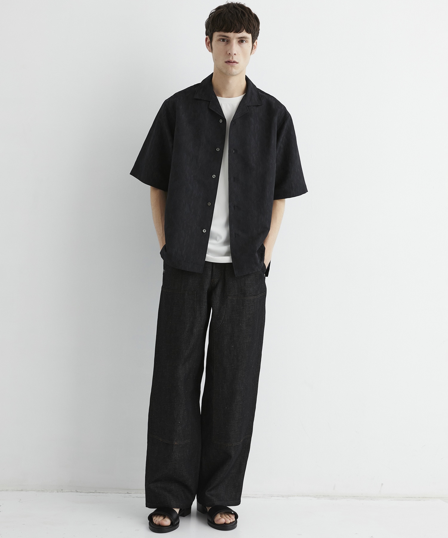 〈残りわずか|再入荷なし〉9.5oz LINEN DENIM ペインターパンツ