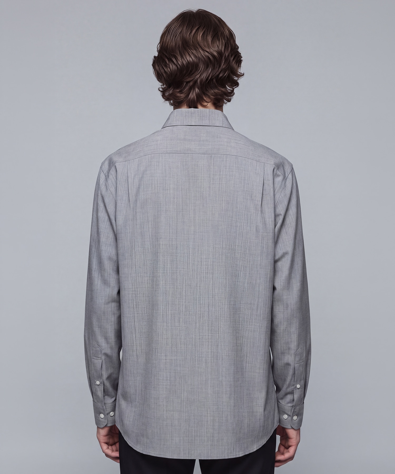 〈WEB限定〉HYBRID WOOL リラックスシャツ