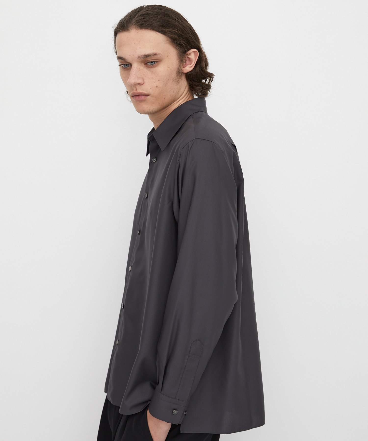 〈WEB限定〉DRY RAYON リラックスシャツ