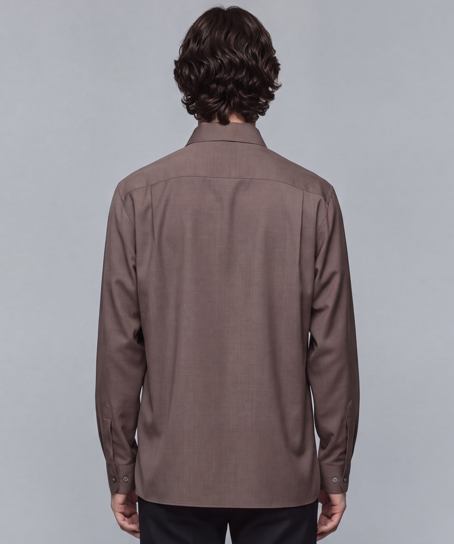 〈WEB限定〉HYBRID WOOL リラックスシャツ