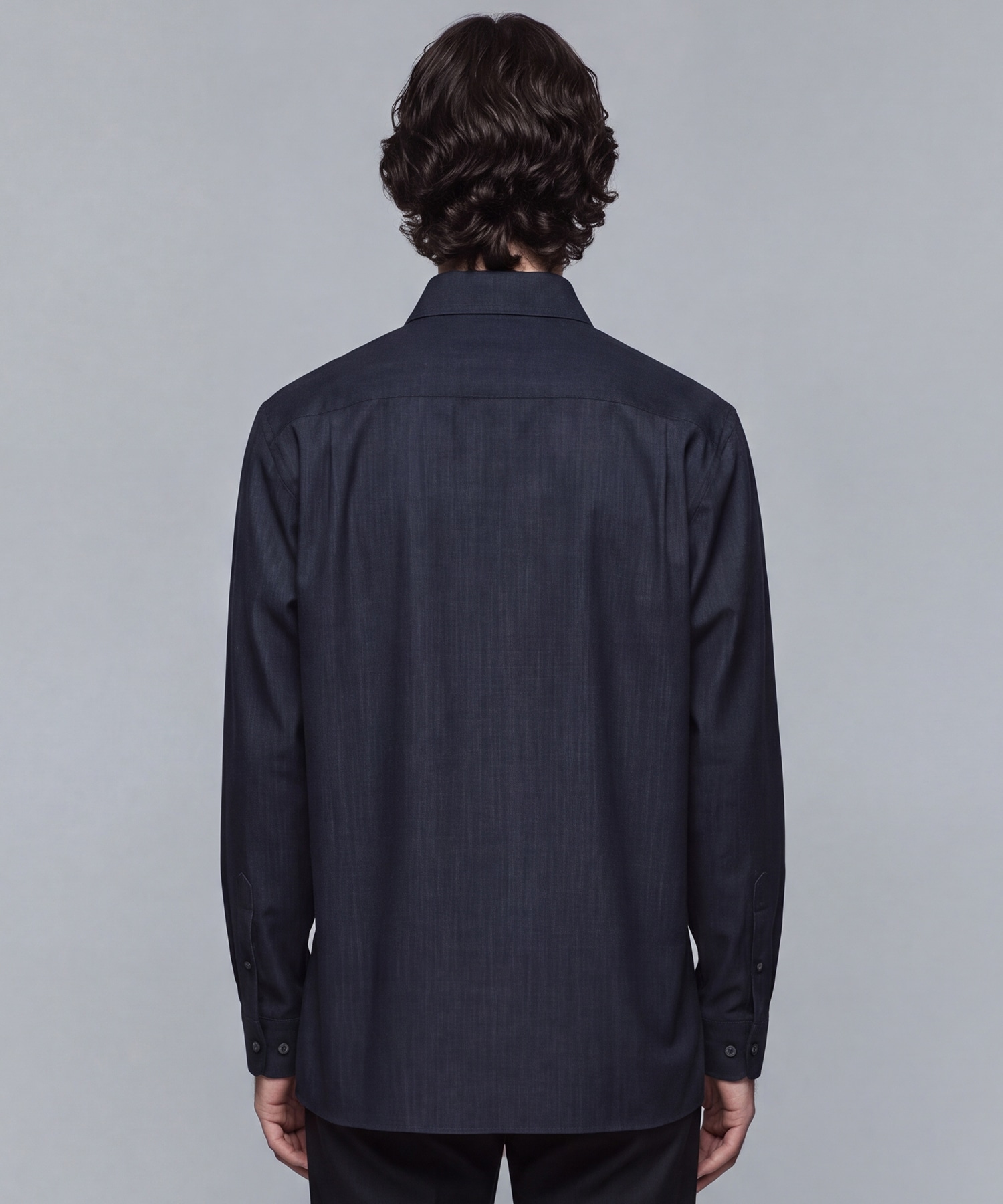 〈WEB限定〉HYBRID WOOL リラックスシャツ