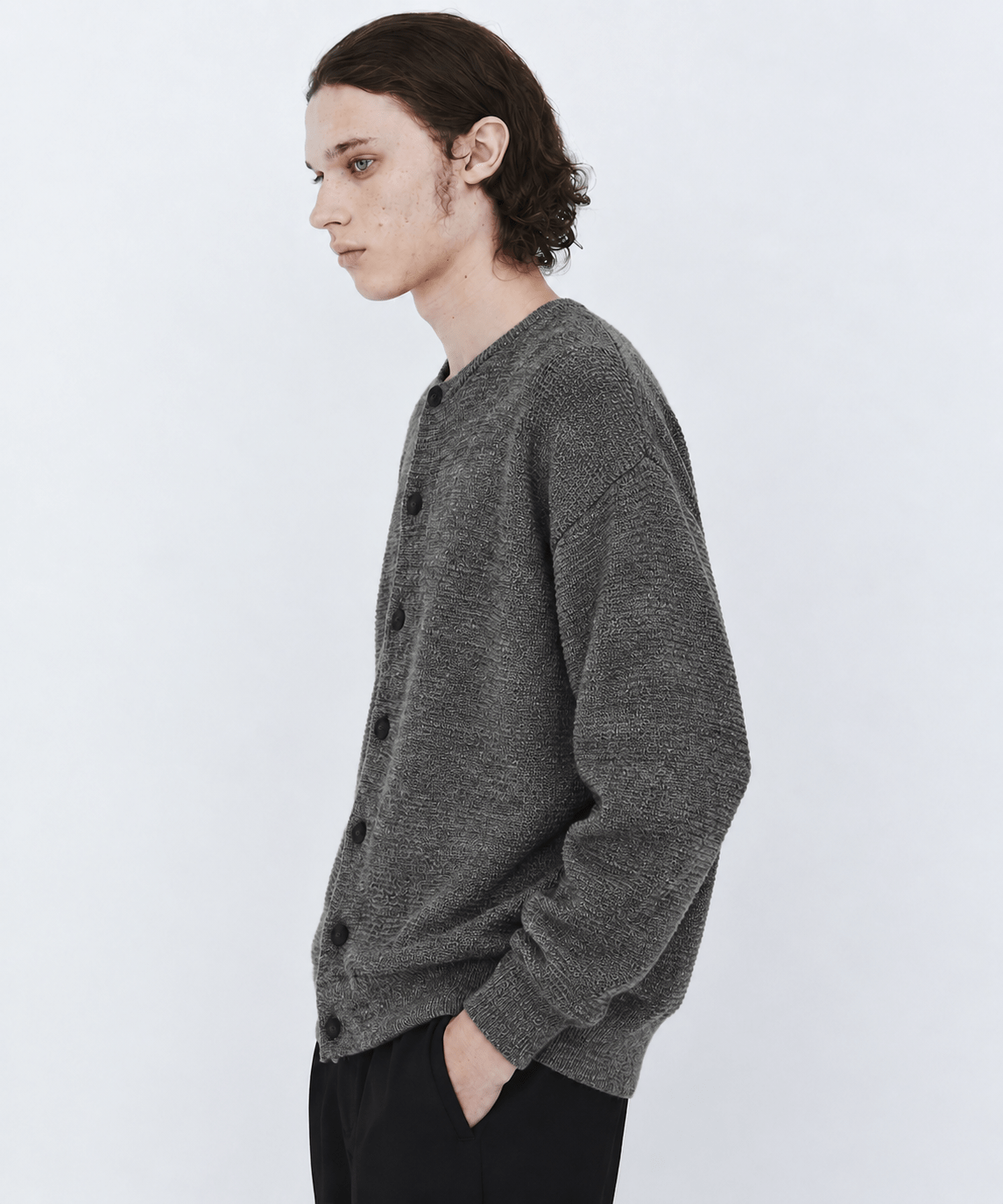 WOOL RAMIE CARDIGAN