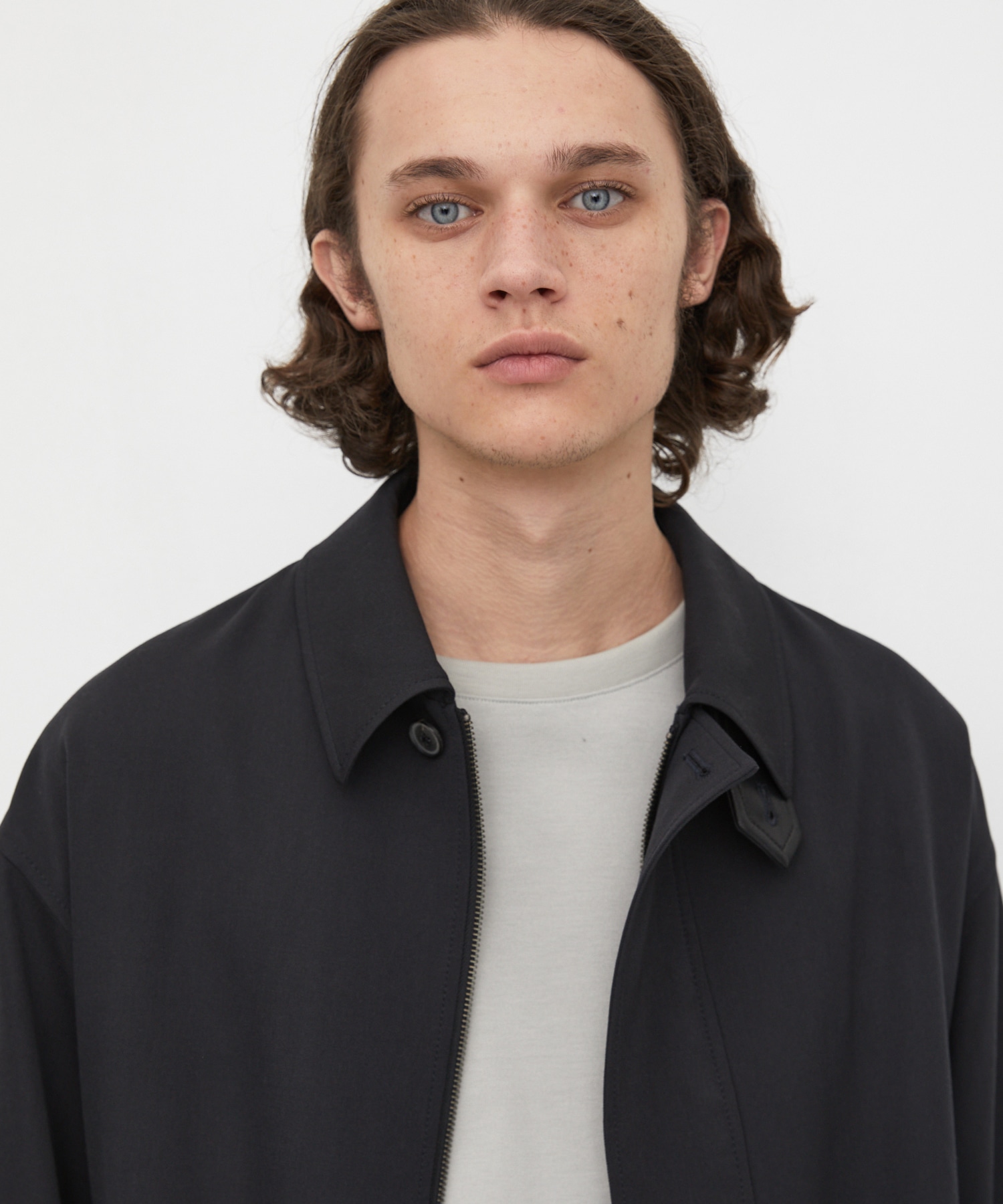 超撥水 WOOL GABARDINE FLIGHT BLOUSON