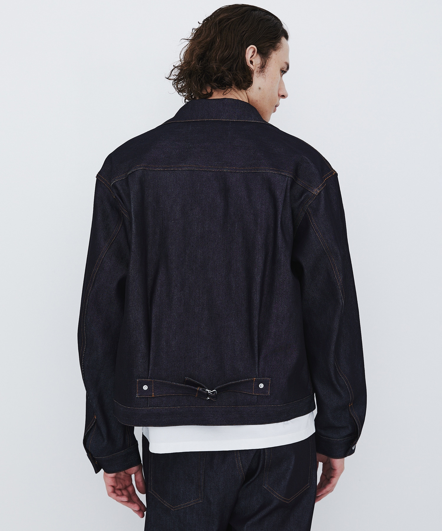 〈数量限定〉TYPE1 SILK DENIM TRUCKER JACKET