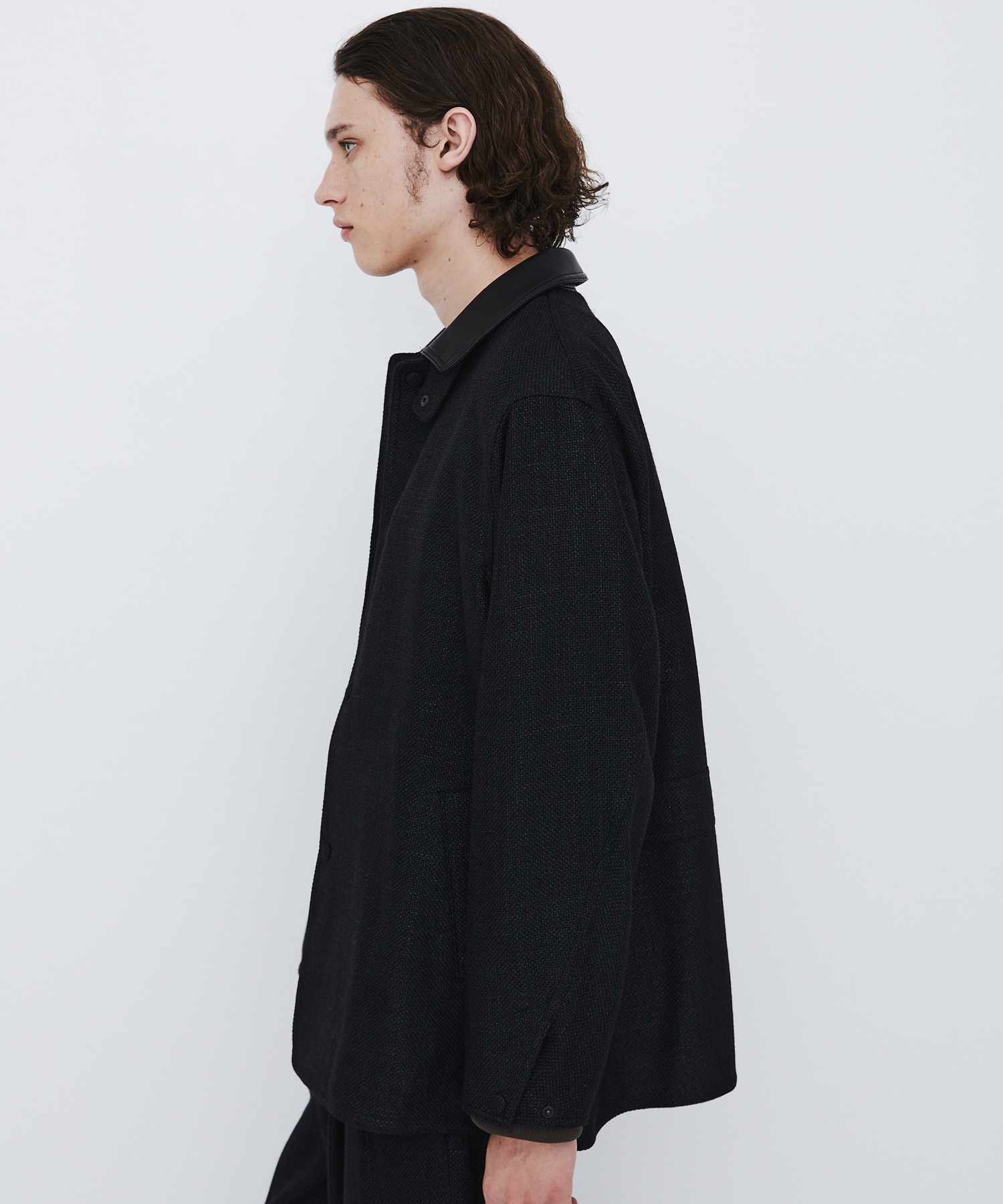 〈数量限定｜各サイズ1点のみ〉SILK BROKEN OX WORK JACKET