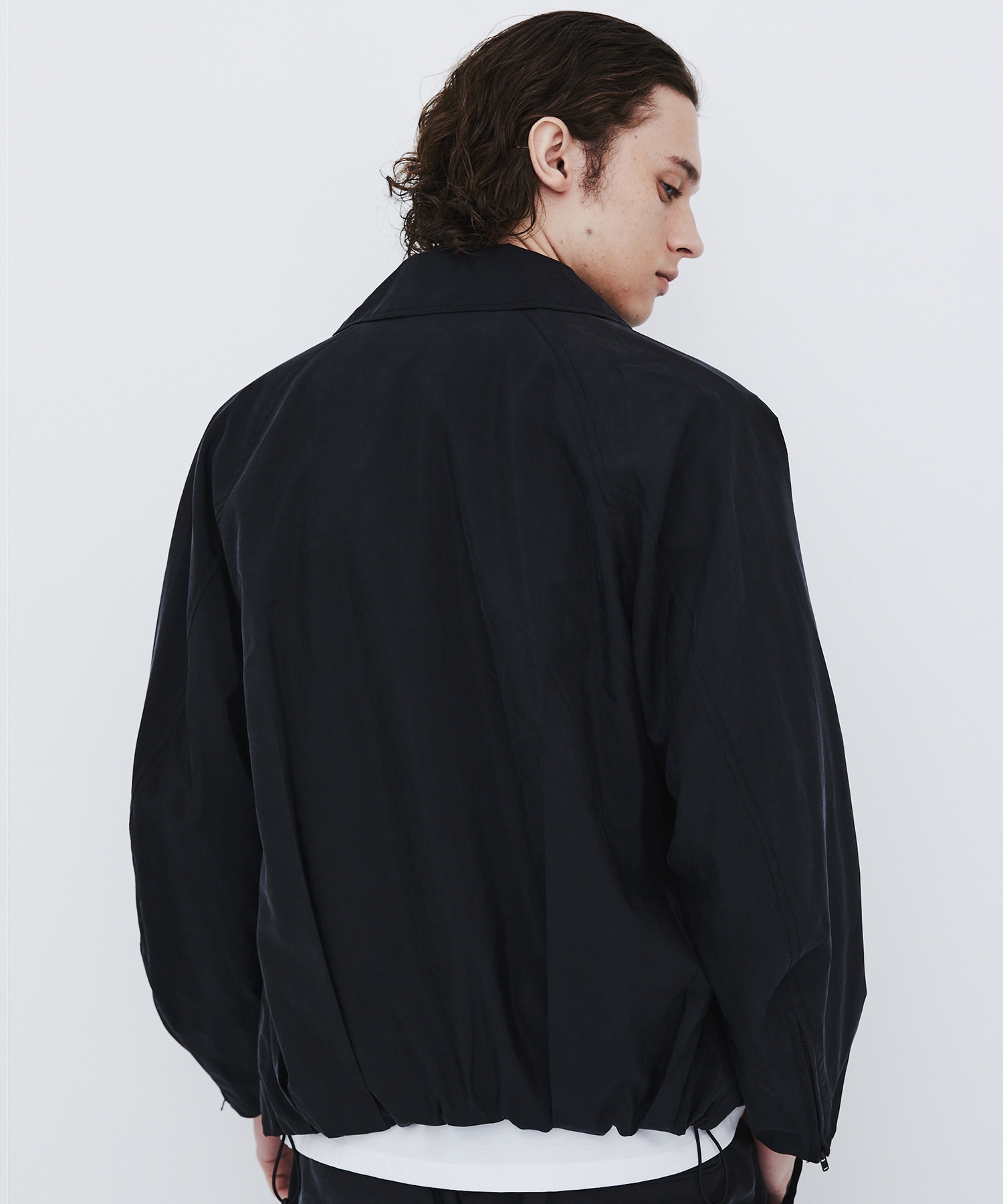 〈数量限定〉SILK NYLON BALLOON BLOUSON