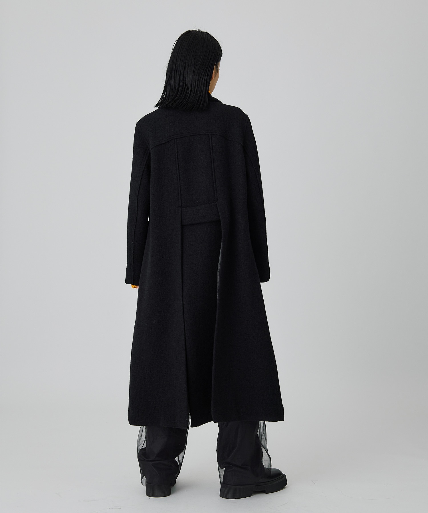 ピークドボクシーコート(1 BLACK): : ウィメンズ｜UNITED TOKYO ONLINE 