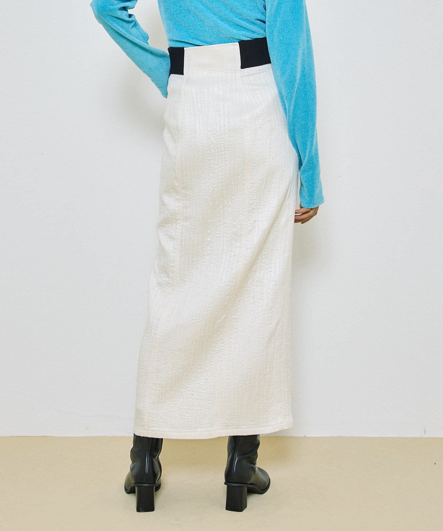 UNITED TOKYO パスカルジャガードジップスカート一度着用しました