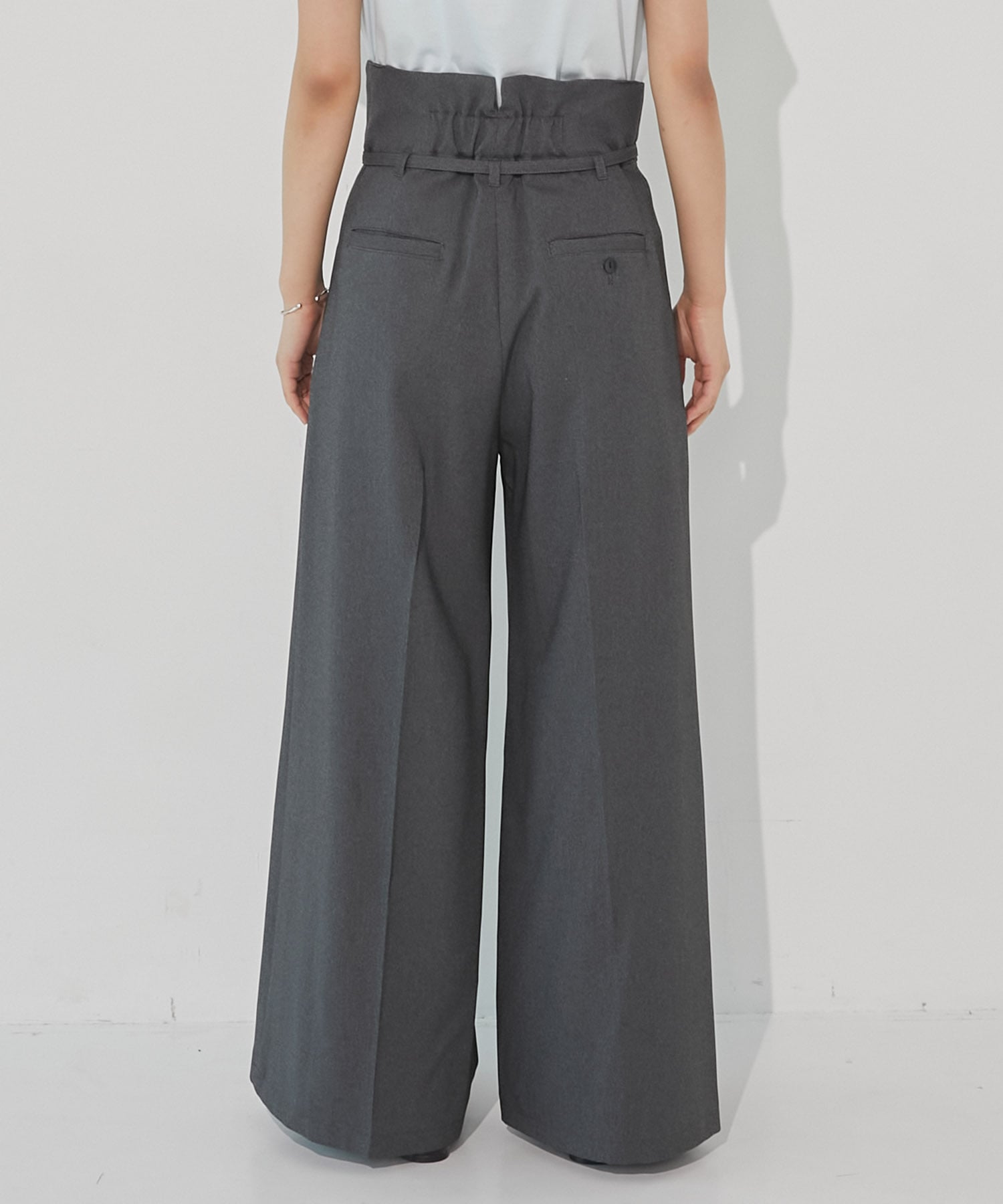 HAKAMAラップワイドパンツ