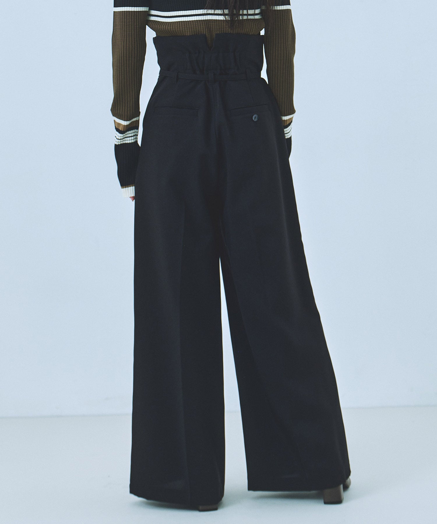 HAKAMAラップワイドパンツ