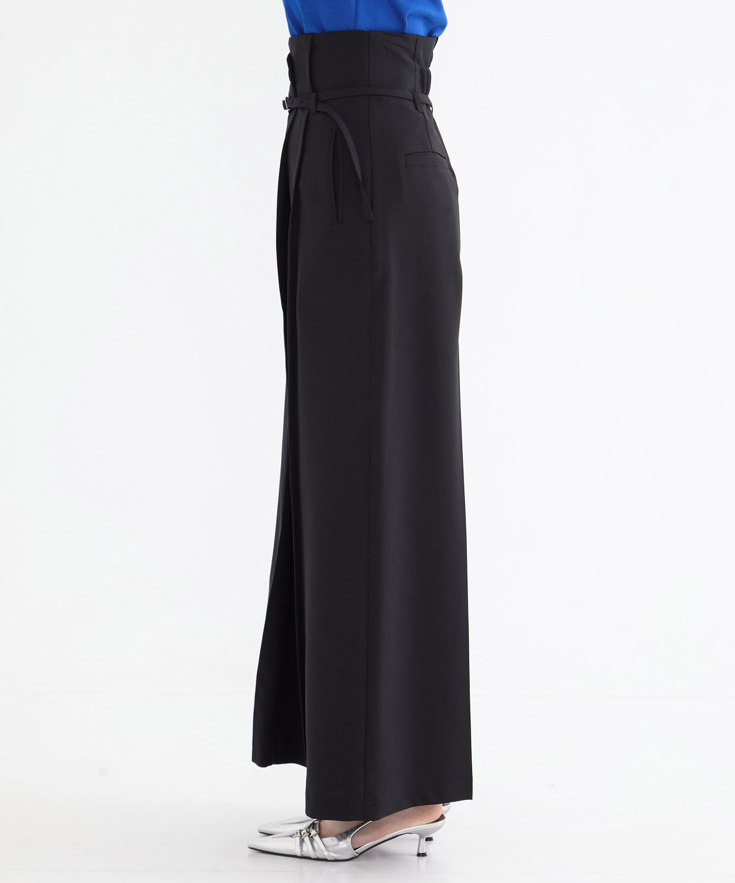 HAKAMAラップワイドパンツ