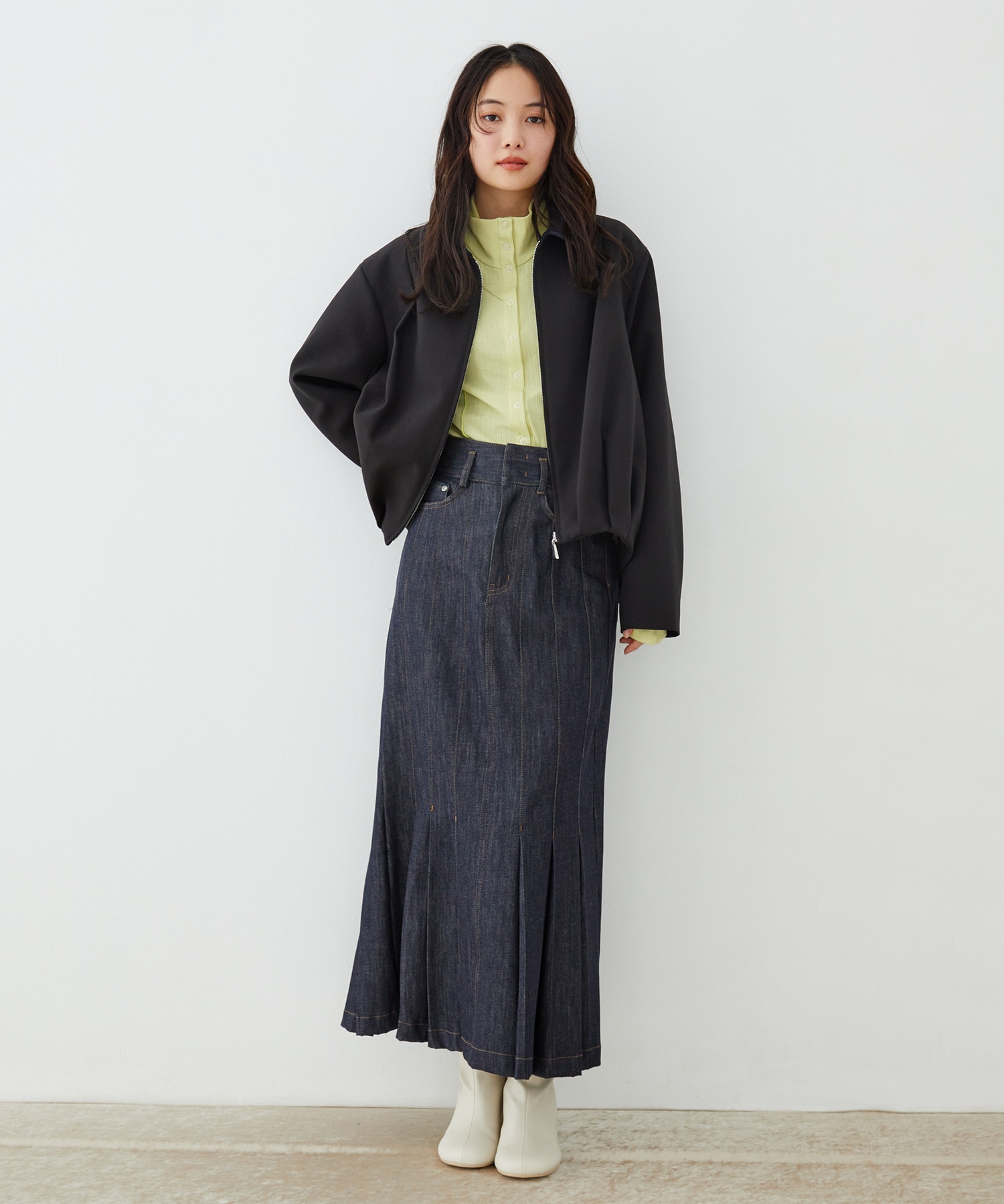 3WAYシルクベアテレコプルオーバー