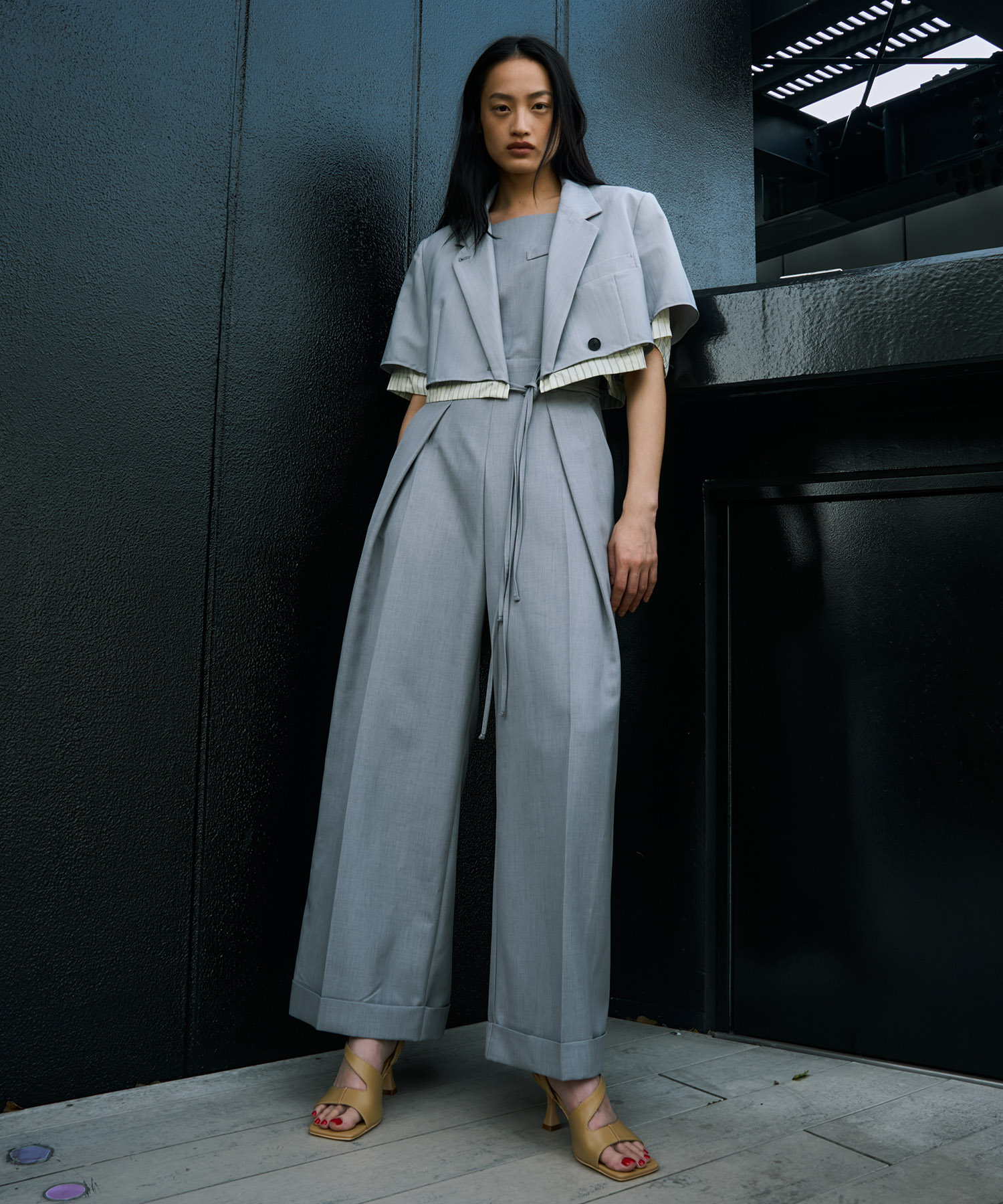Square Neck Jumpsuit