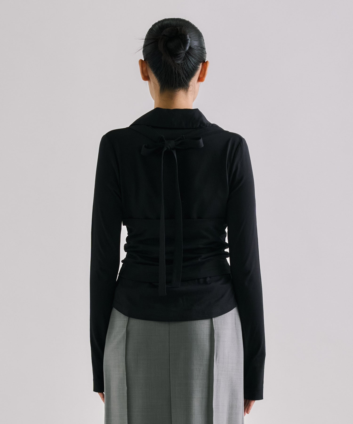 Halterneck Layered Polo