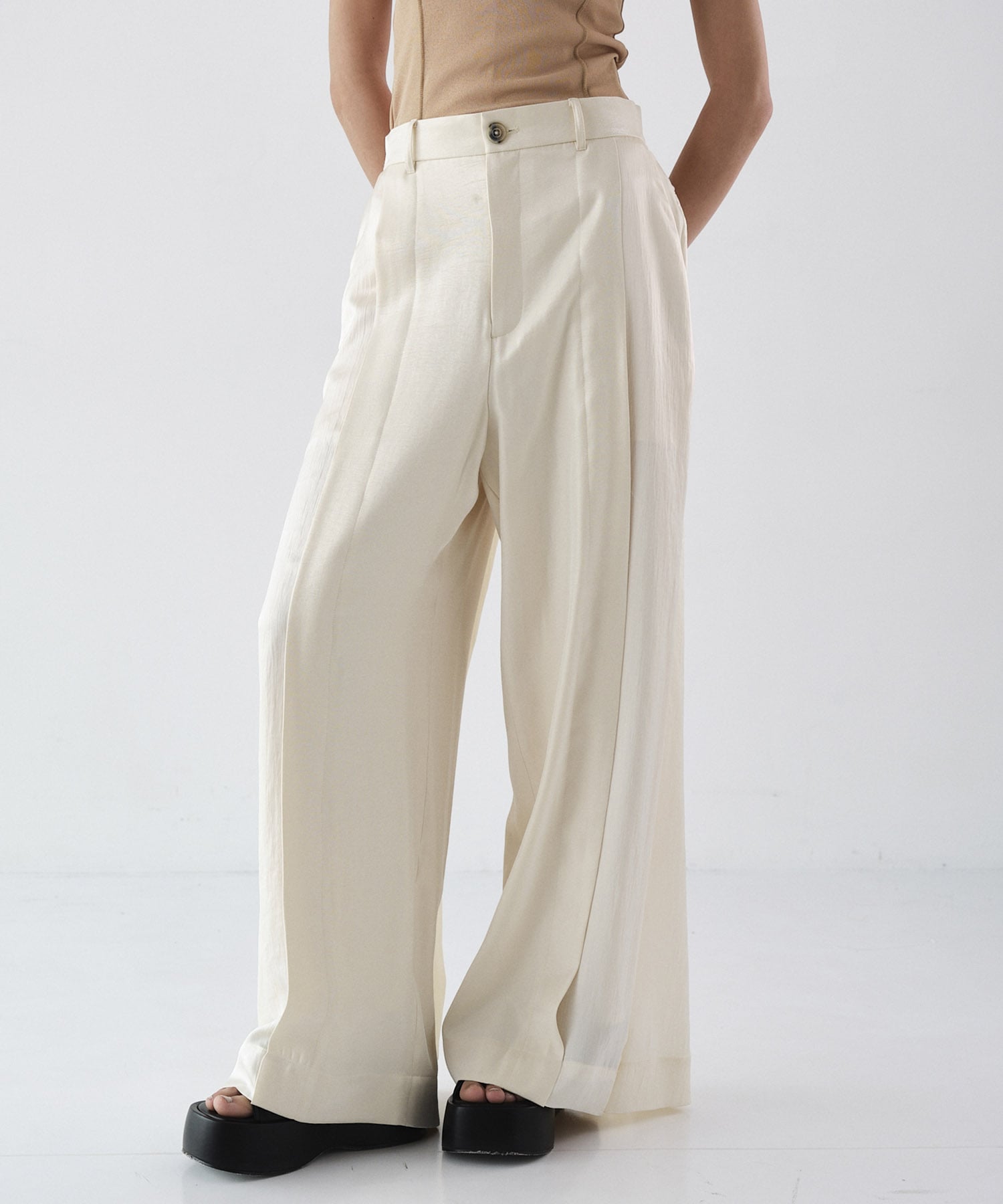 Wrap Back Trousers