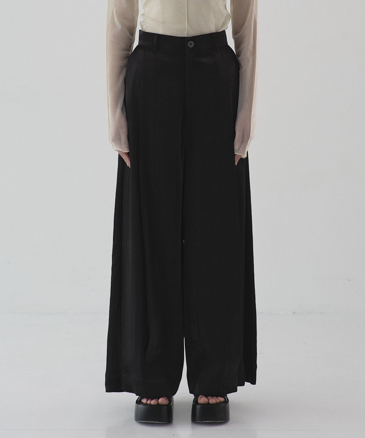 Wrap Back Trousers