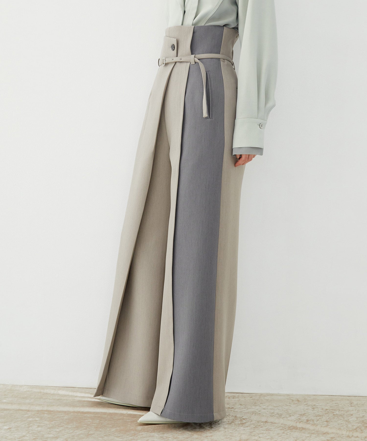 【限定30着｜WEB限定カラー】HAKAMAアシメワイドパンツ