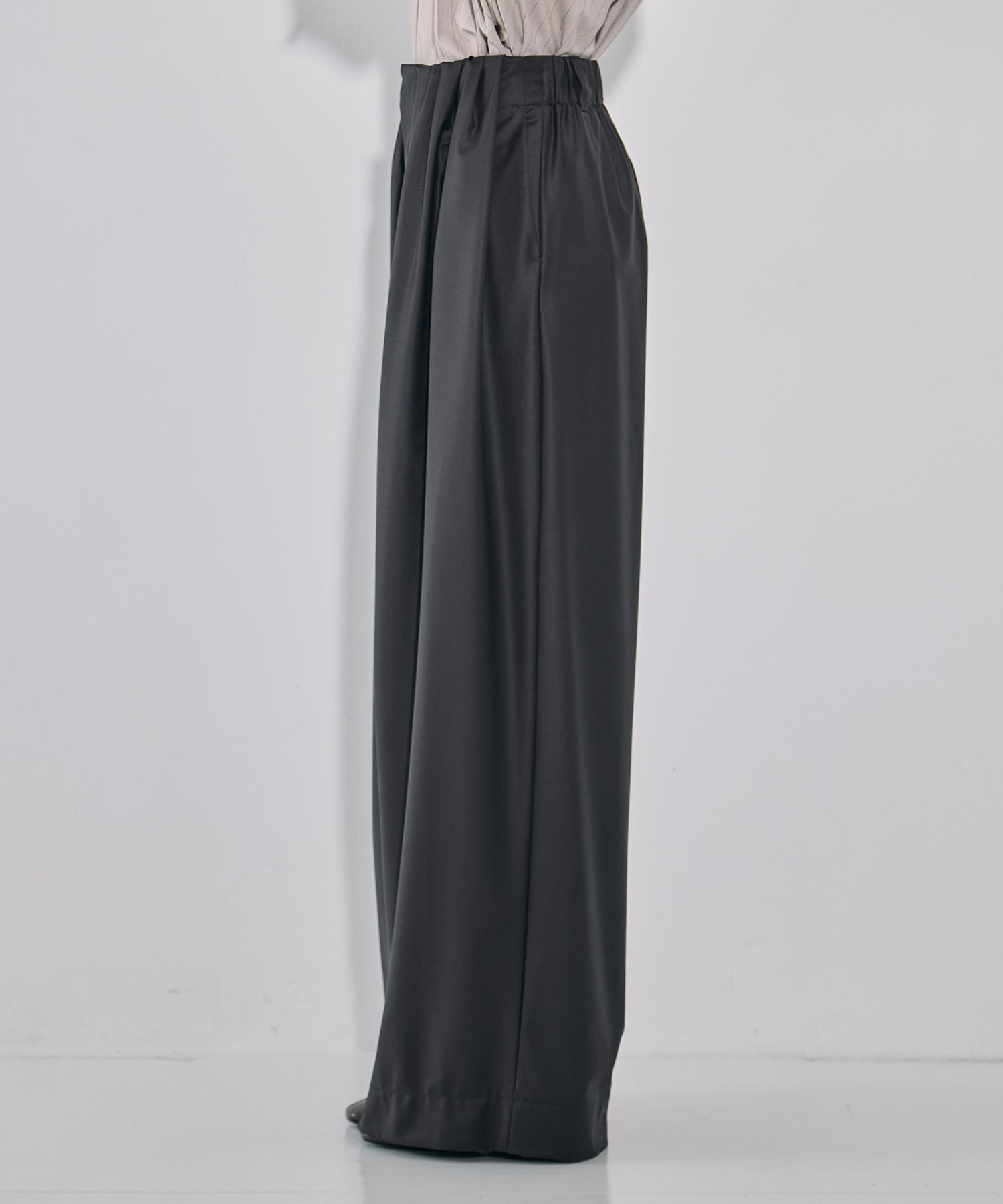 Super120s Wool Relax Trousers
