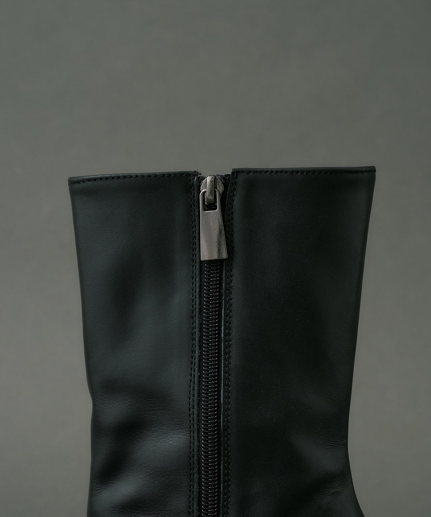 Cone Heel Round Boots