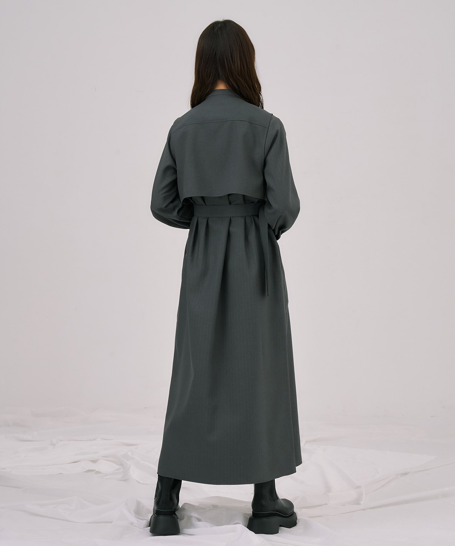 ポケットベストSETジッパーワンピース