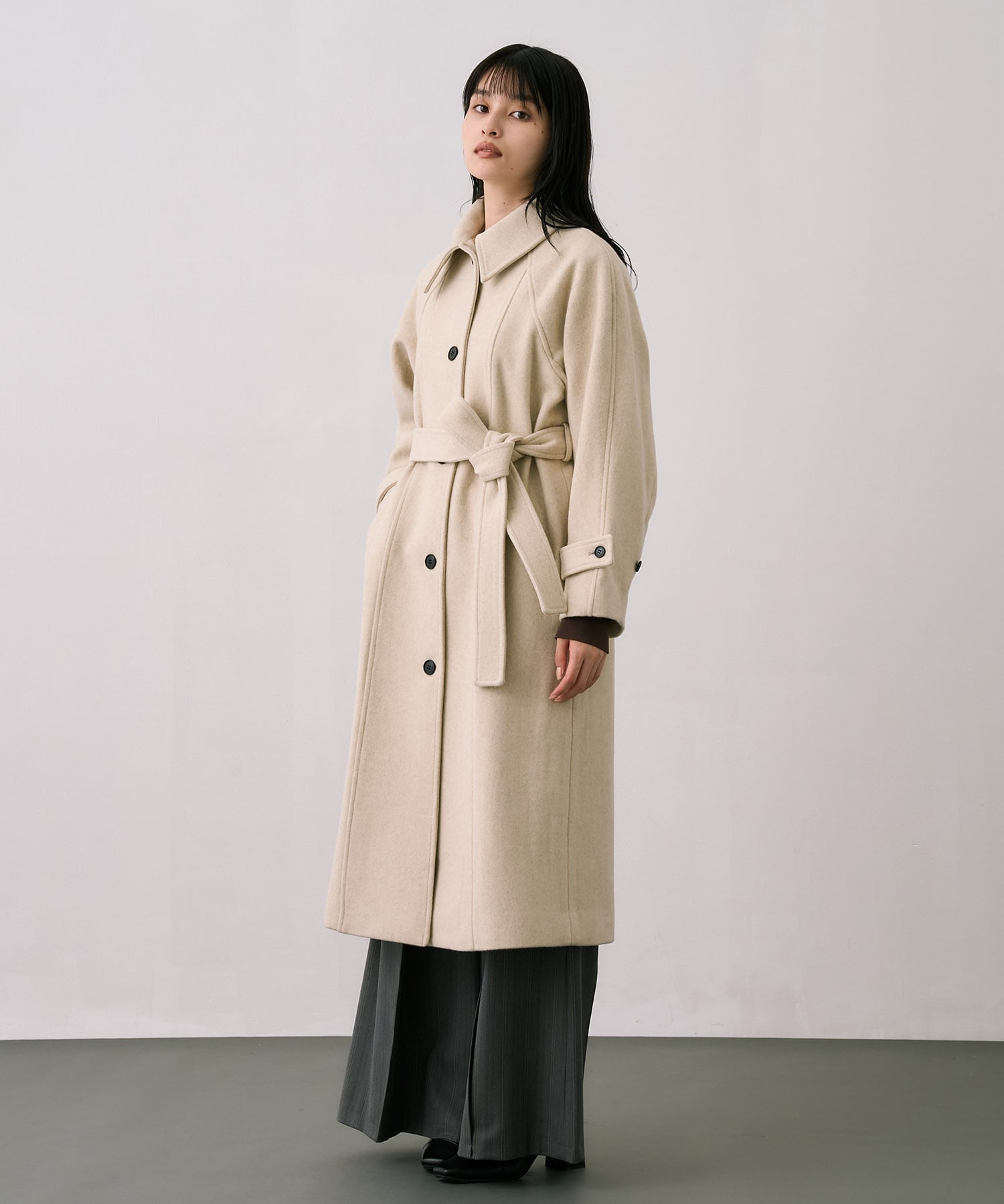 【WEB限定】2wayウールロングコート