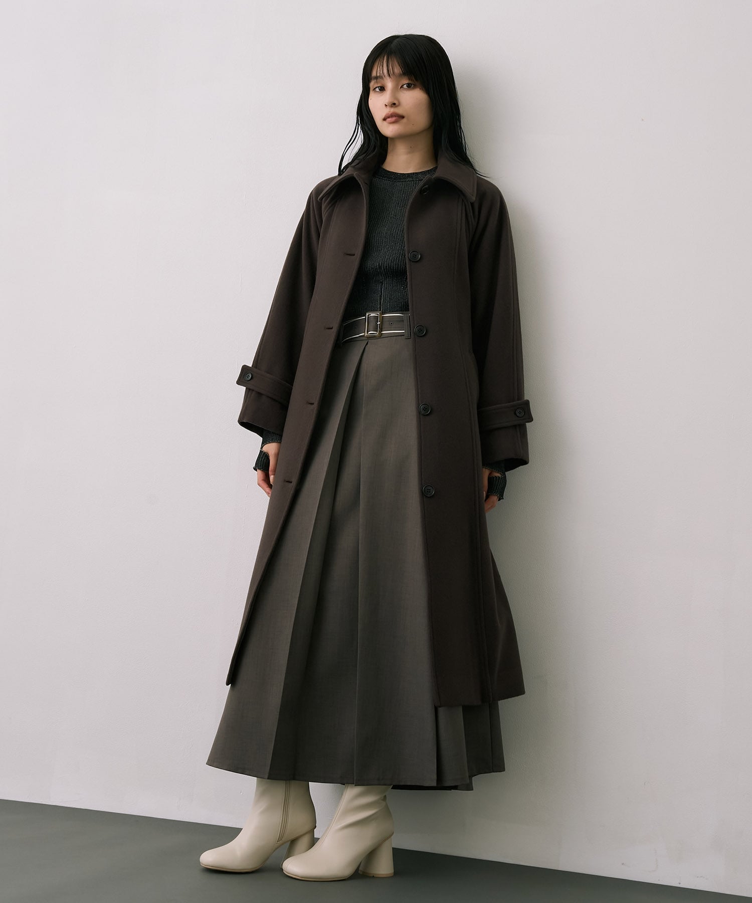 【WEB限定】2wayウールロングコート