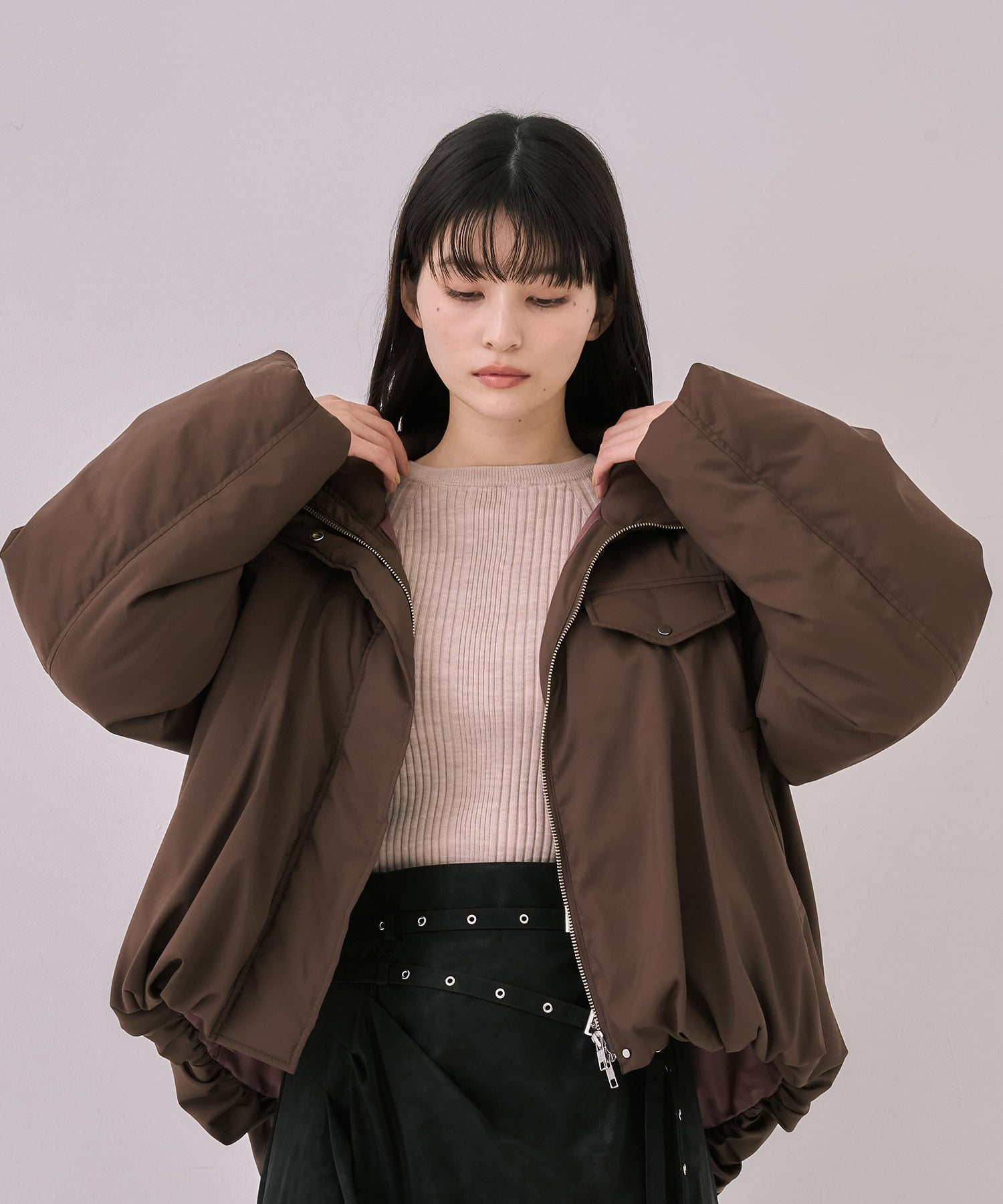 バルーンダウンジャケット