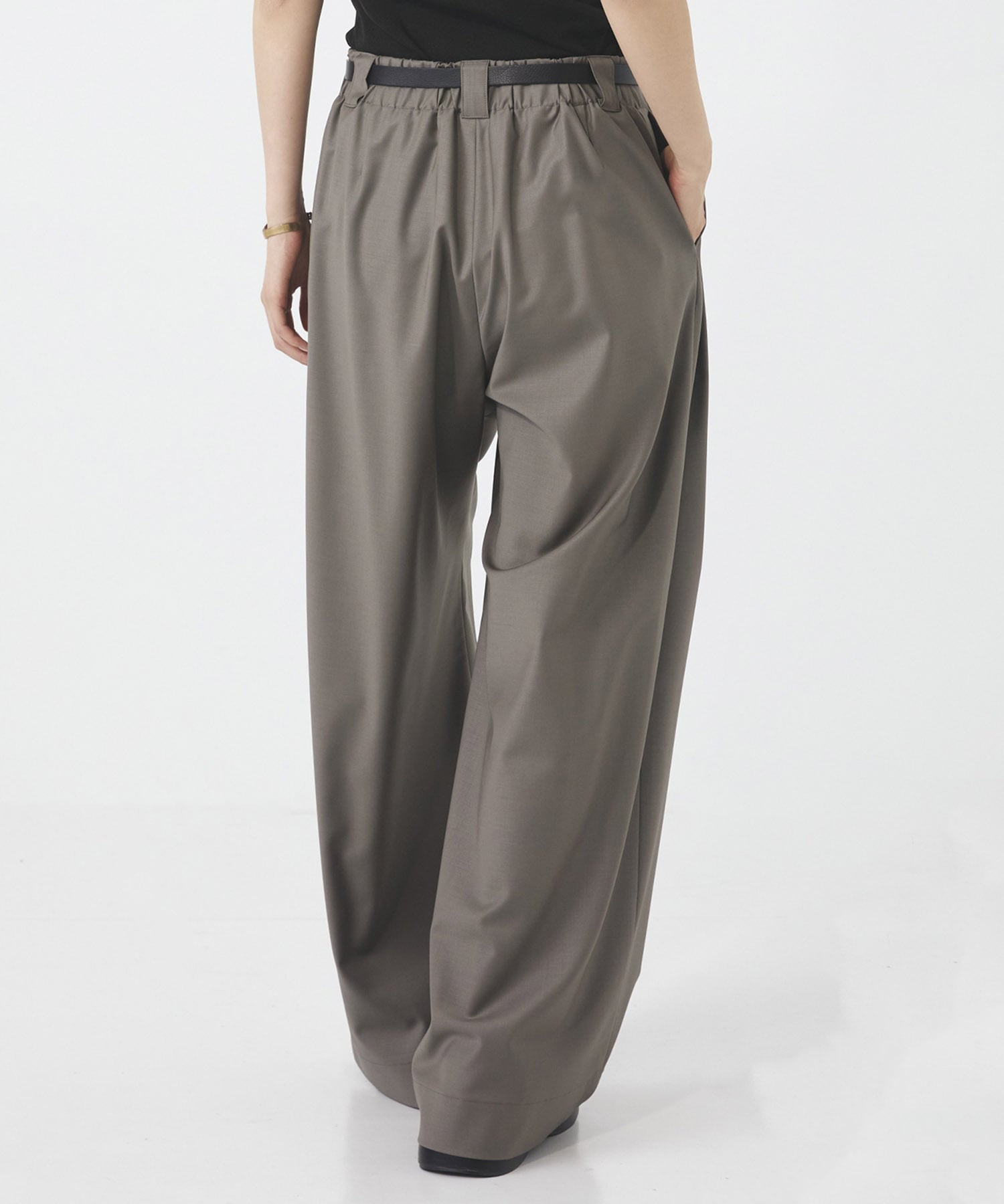 【新色】Super120s Wool Relax Trousers