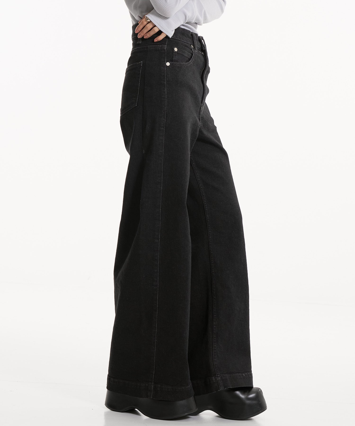 リバースタックデニム