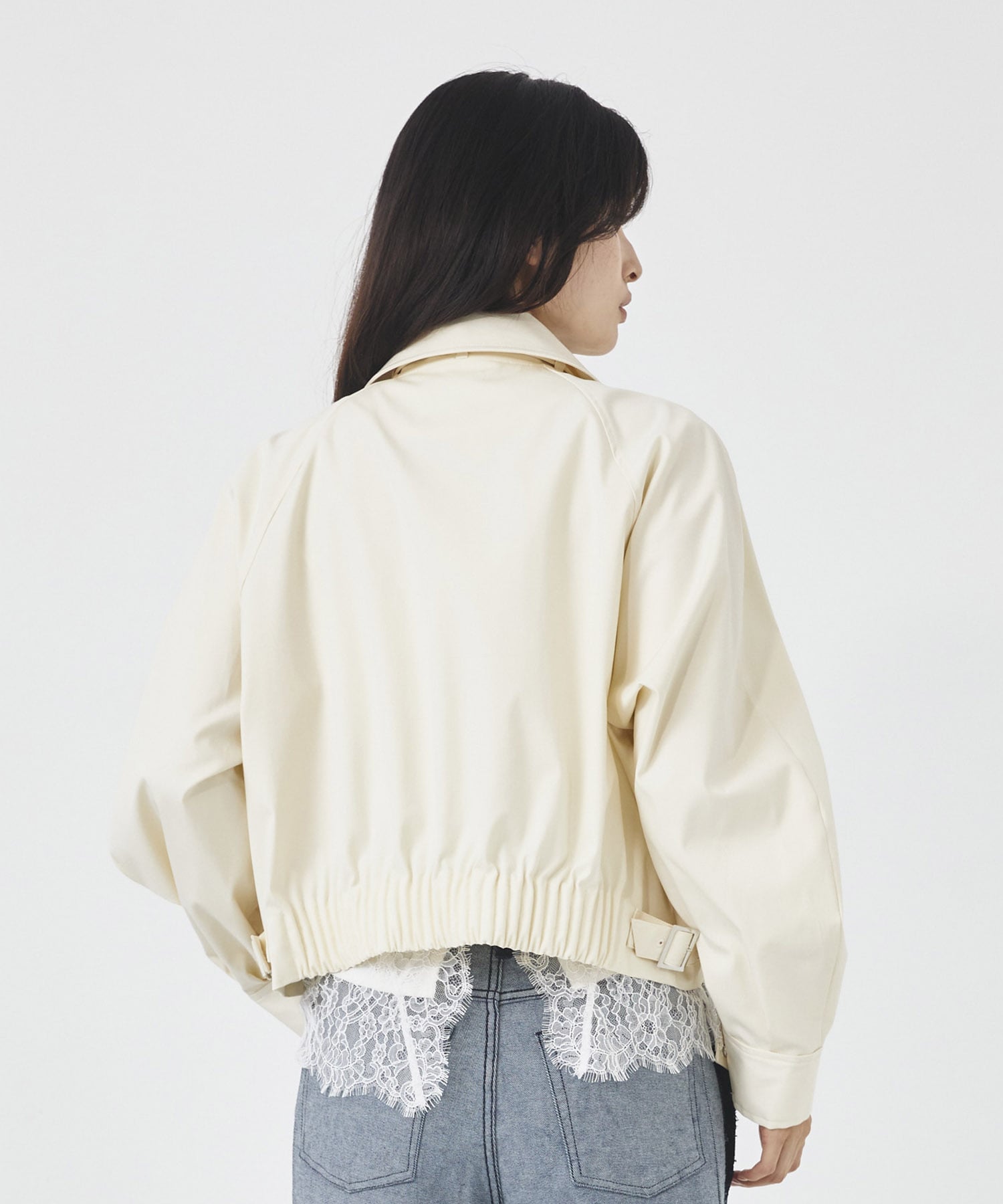 ゴムタックギャザーブルゾン